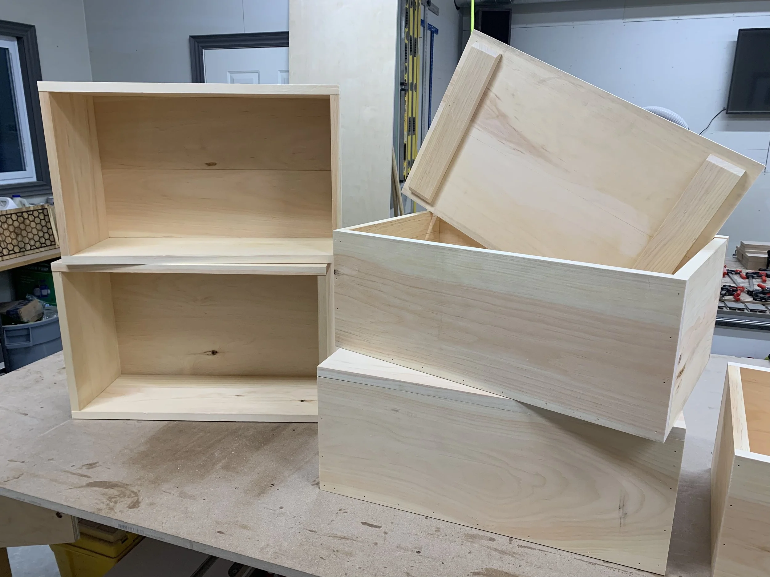 Pine boxes