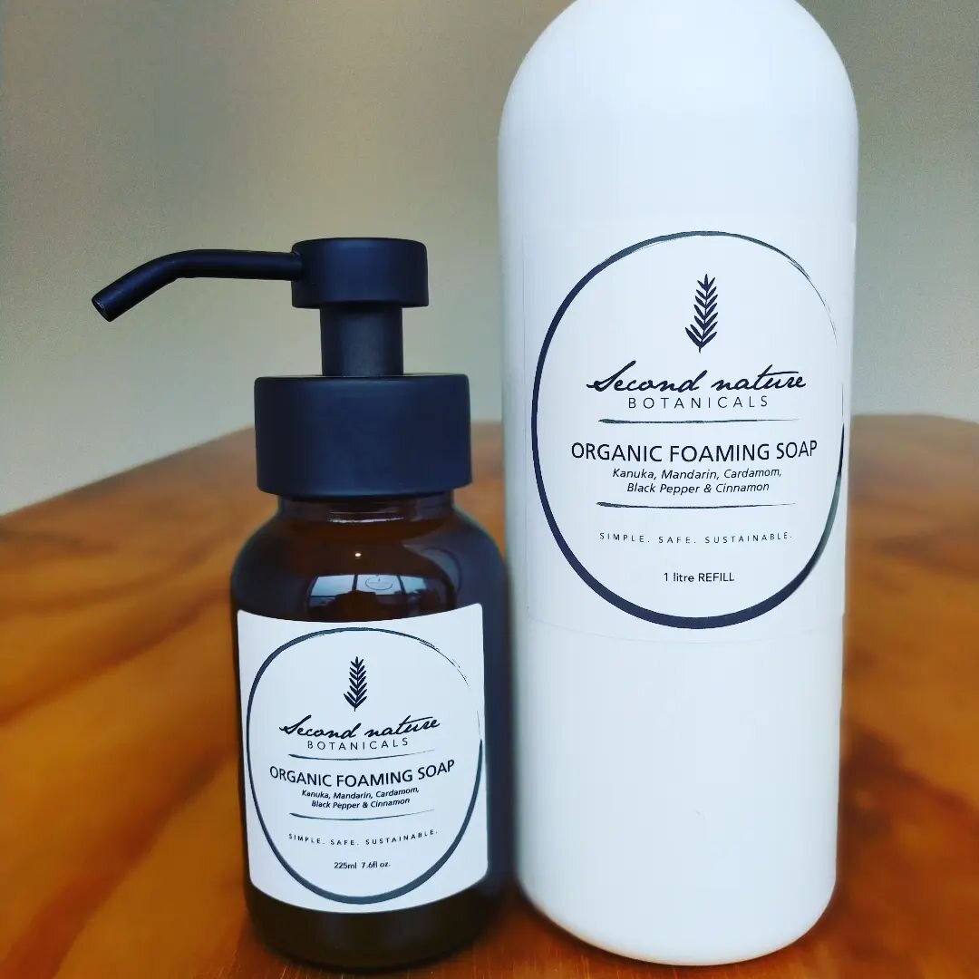 Our family LOVE this soap, we are a family of 4 and the pump bottle lasts us 3 months (we have a sociable home so many little and big hands use the soap).

Simply buy the Organic Foaming Soap Pump bottle once and then 1 litre refill and you are set t