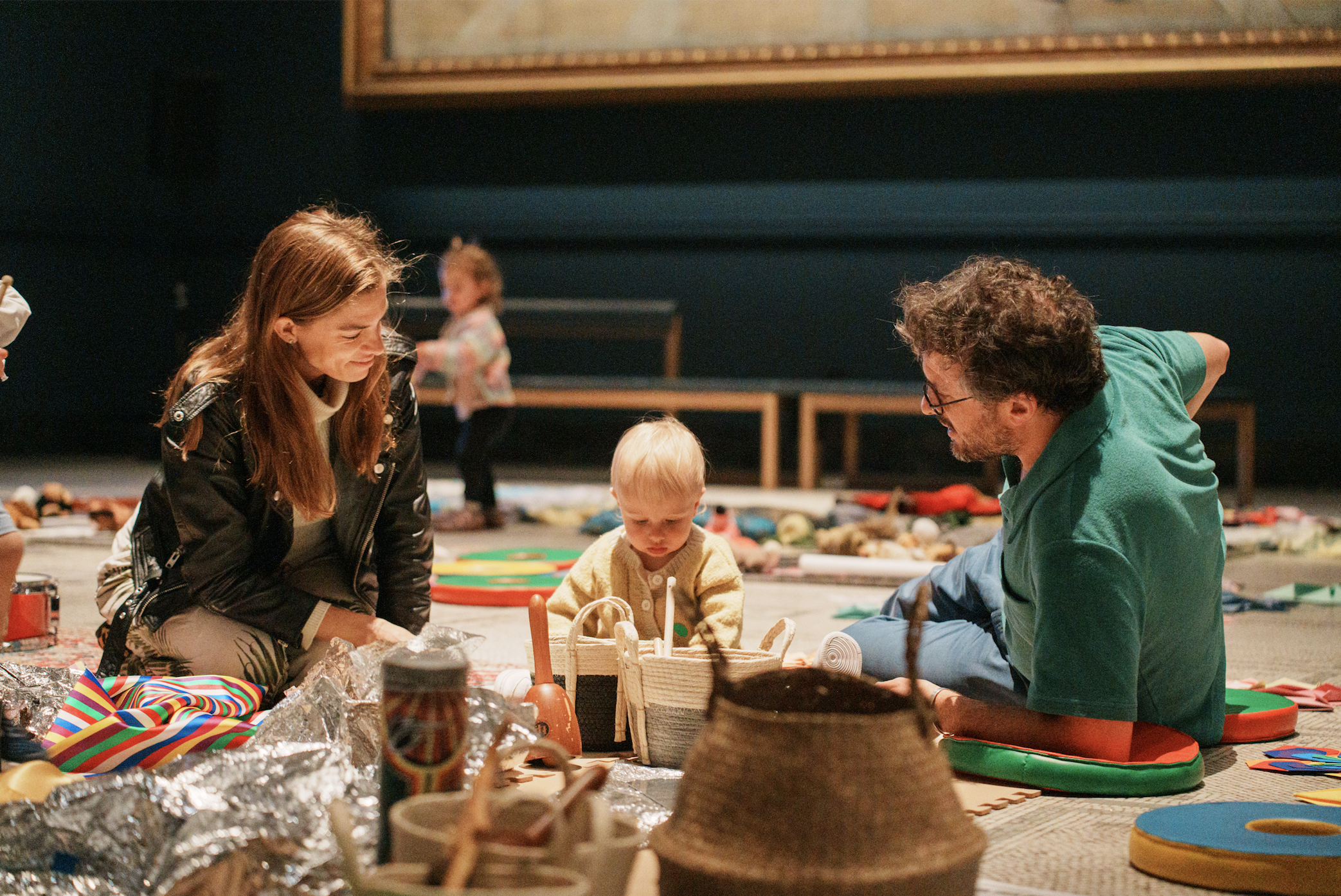 아기들을 초대하는 박물관