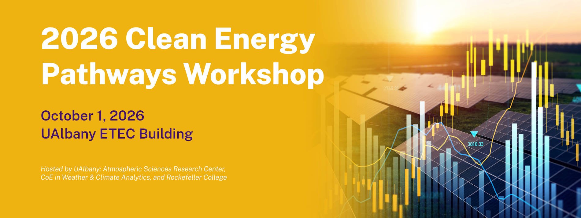 2026 Clean Energy Pathways Workshop - Gold Banner Image