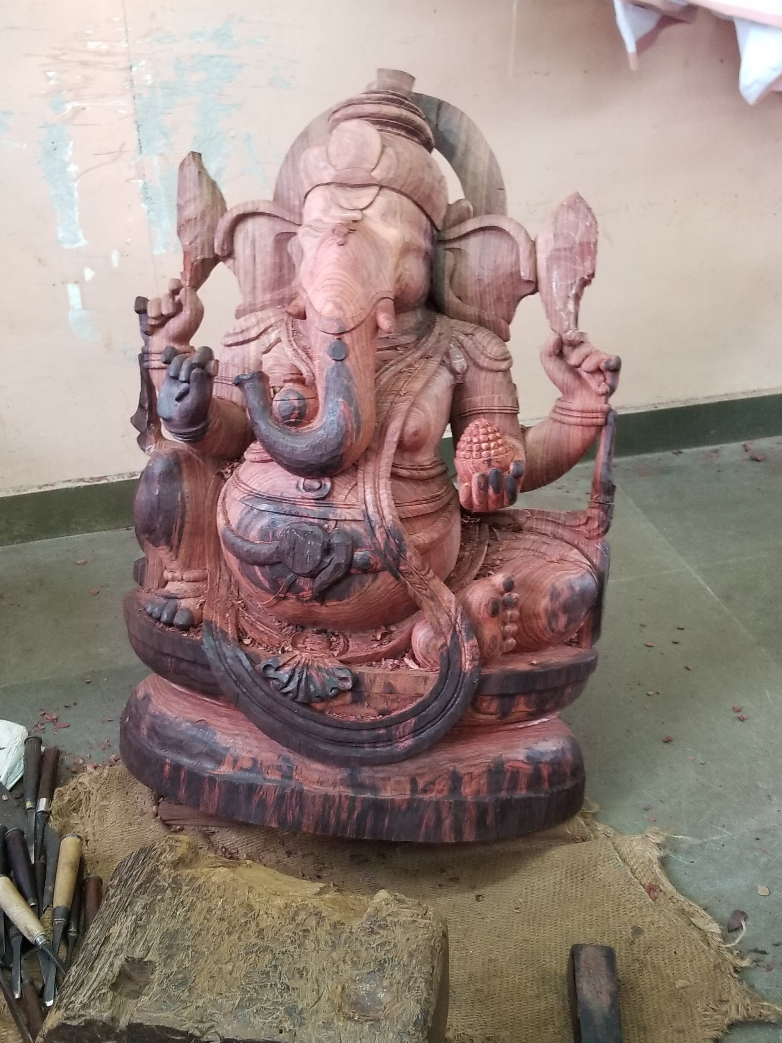 3 foot tall Ganesh