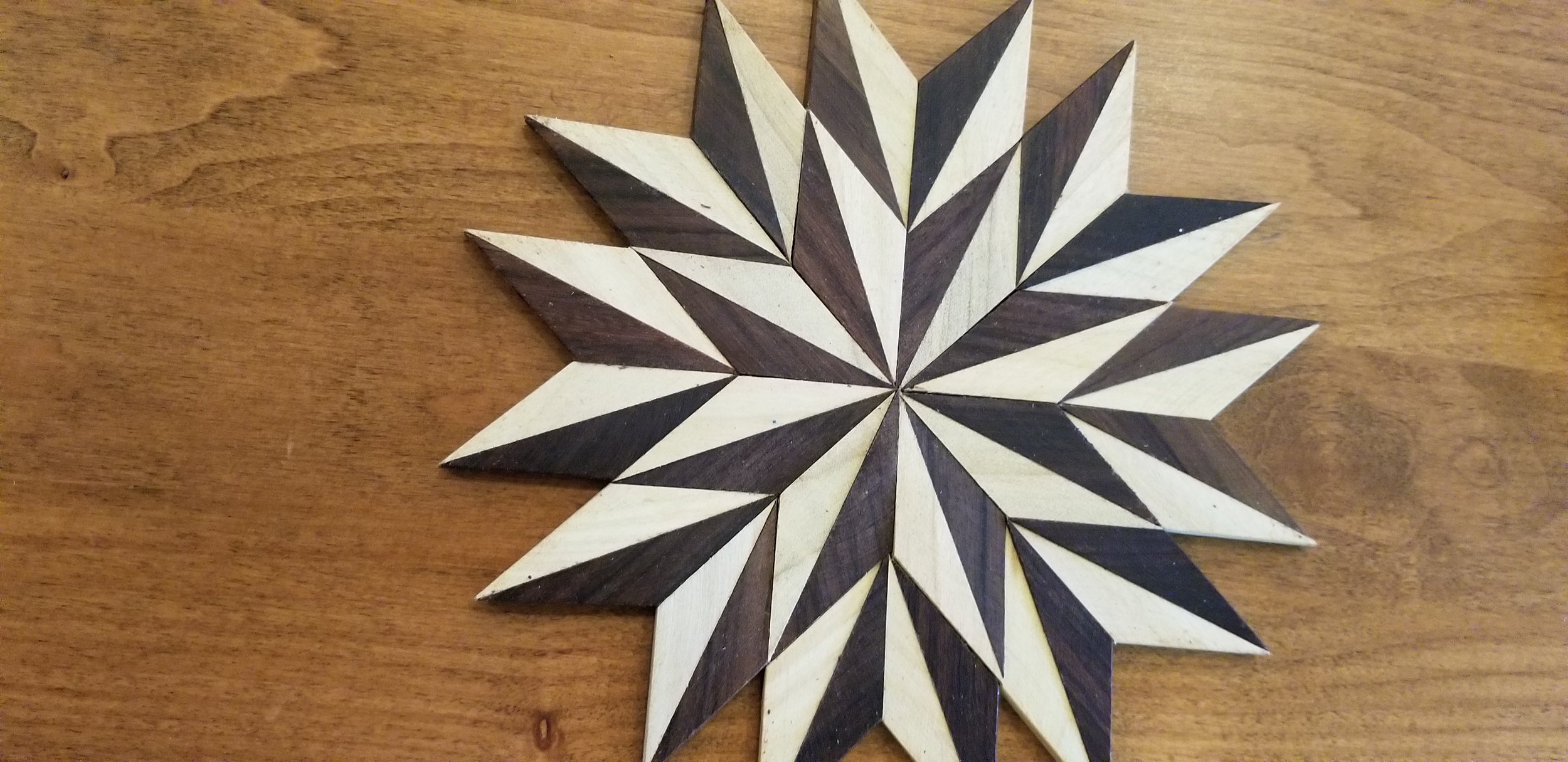 Wood trivet