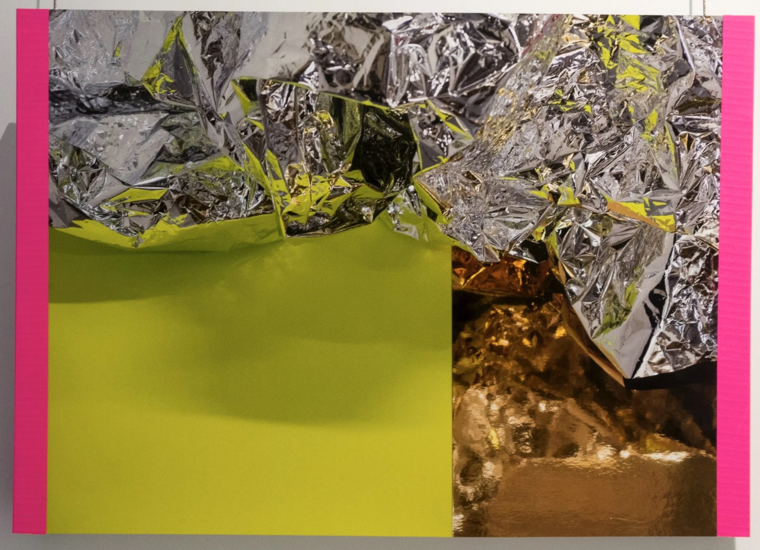 Parts of parts (fluoro yellow & gold) pink 2018