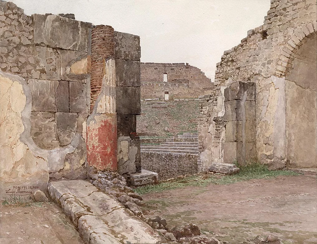 Luigi Bazzani<br></small>(Bologna 1836 - 1927 Rome)</small>