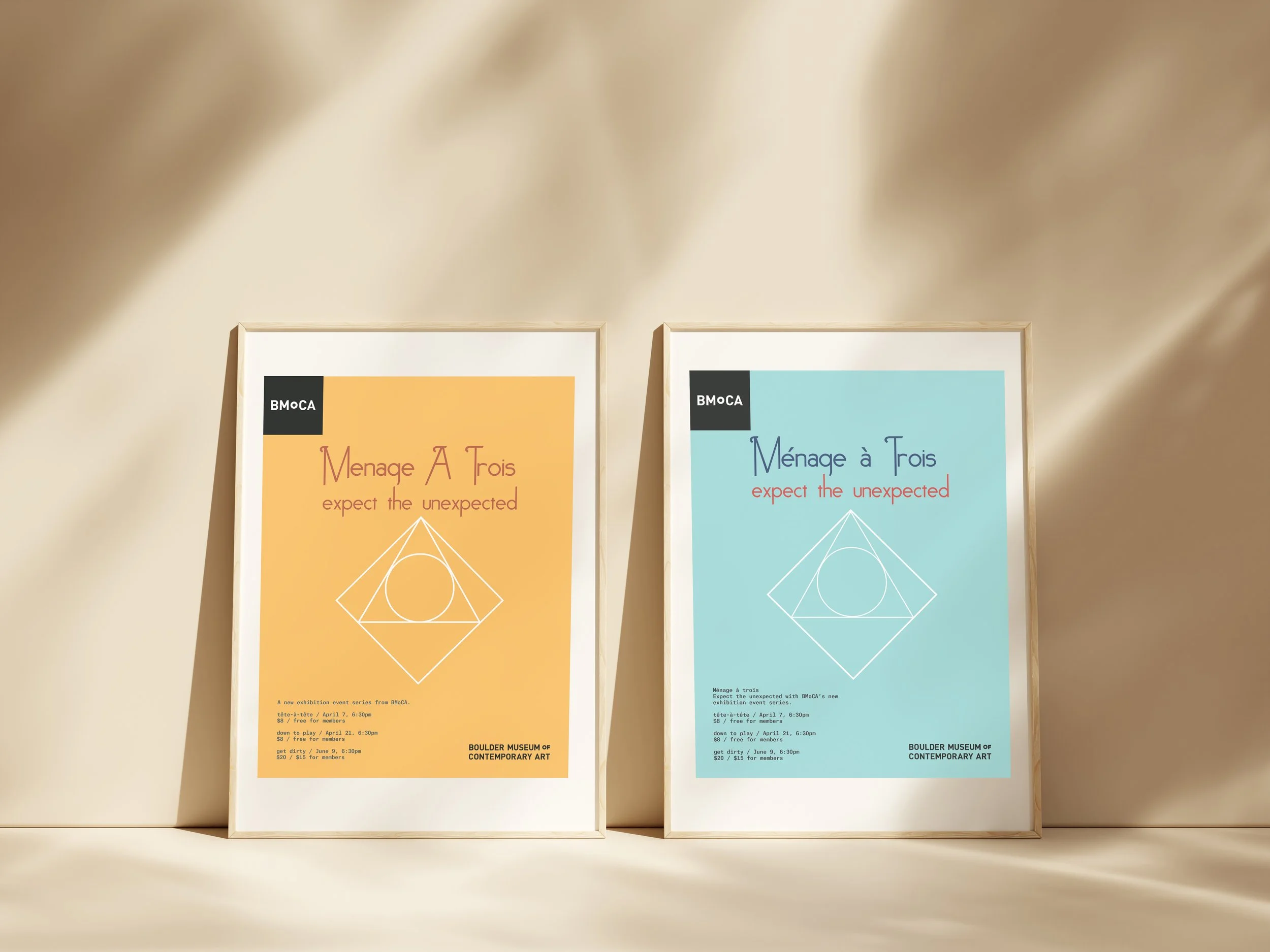 Menage A Trois Poster Design