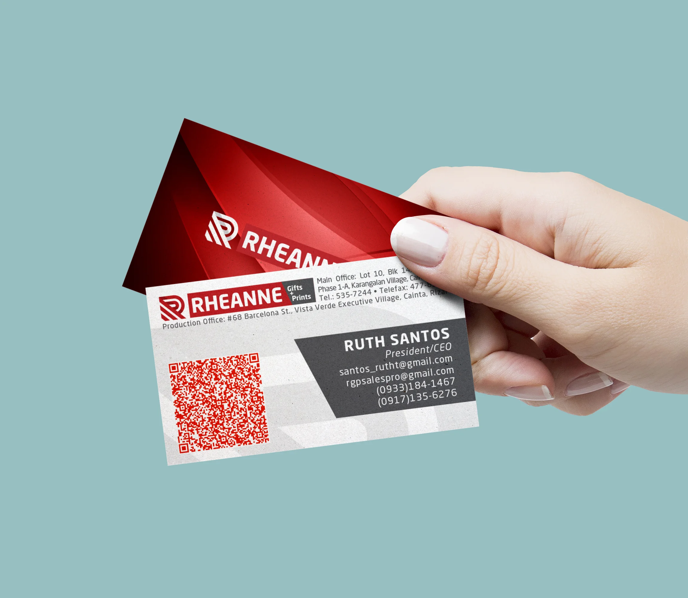 print on demand card