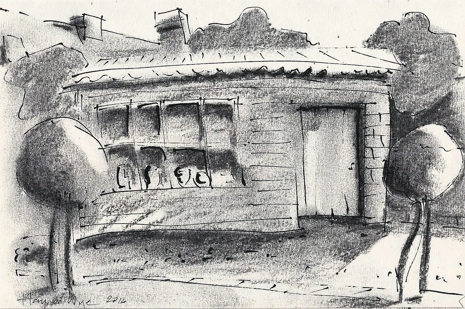 Private Garden Hay-on-Wye