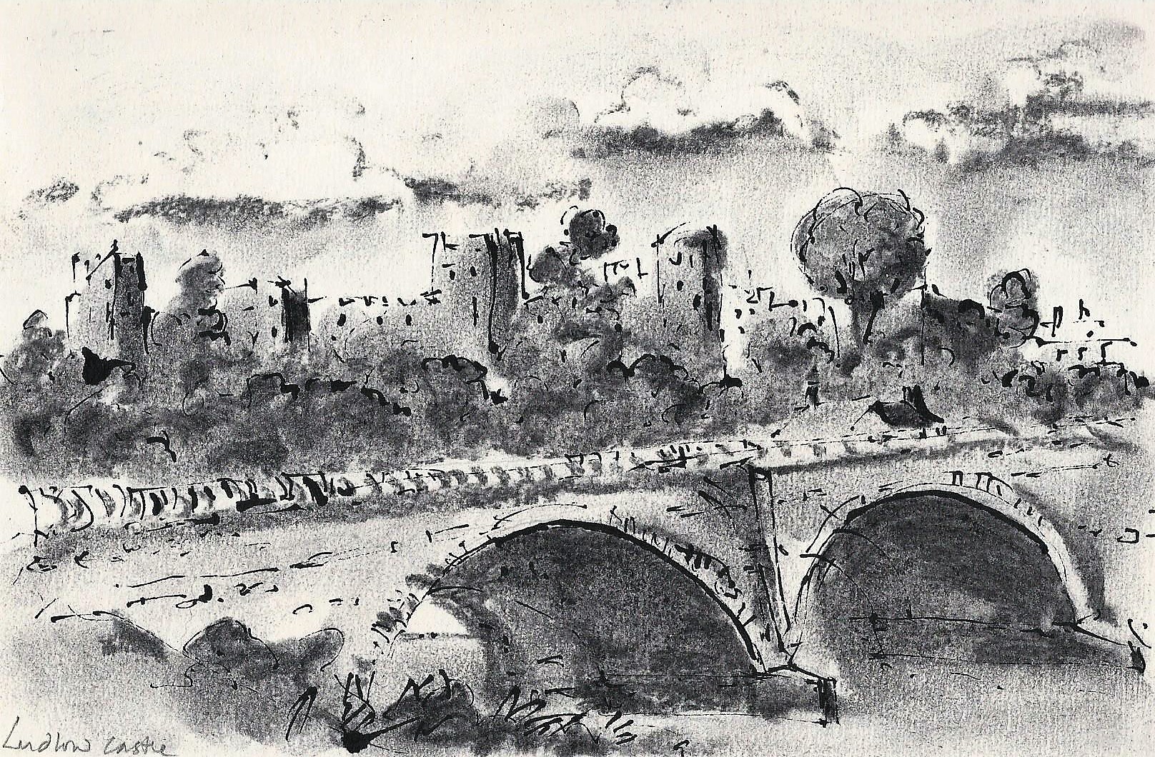 Ludlow Castle from the River