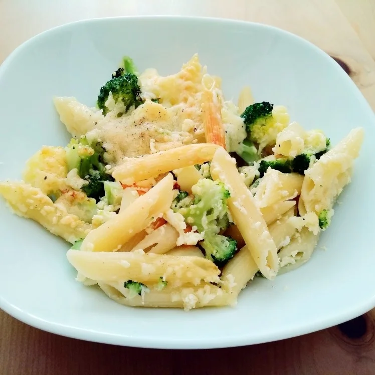 Gemüse-Pasta-Auflauf