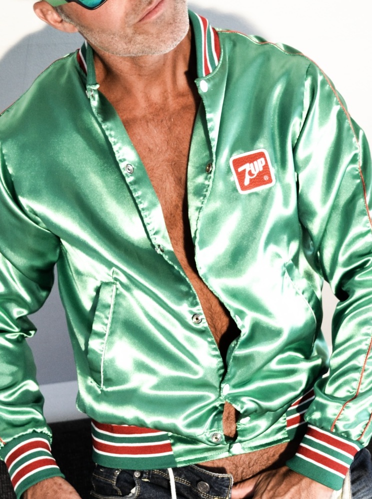 Satin Varsity/Bomber Jacket (Acetate & Polyester Satin  