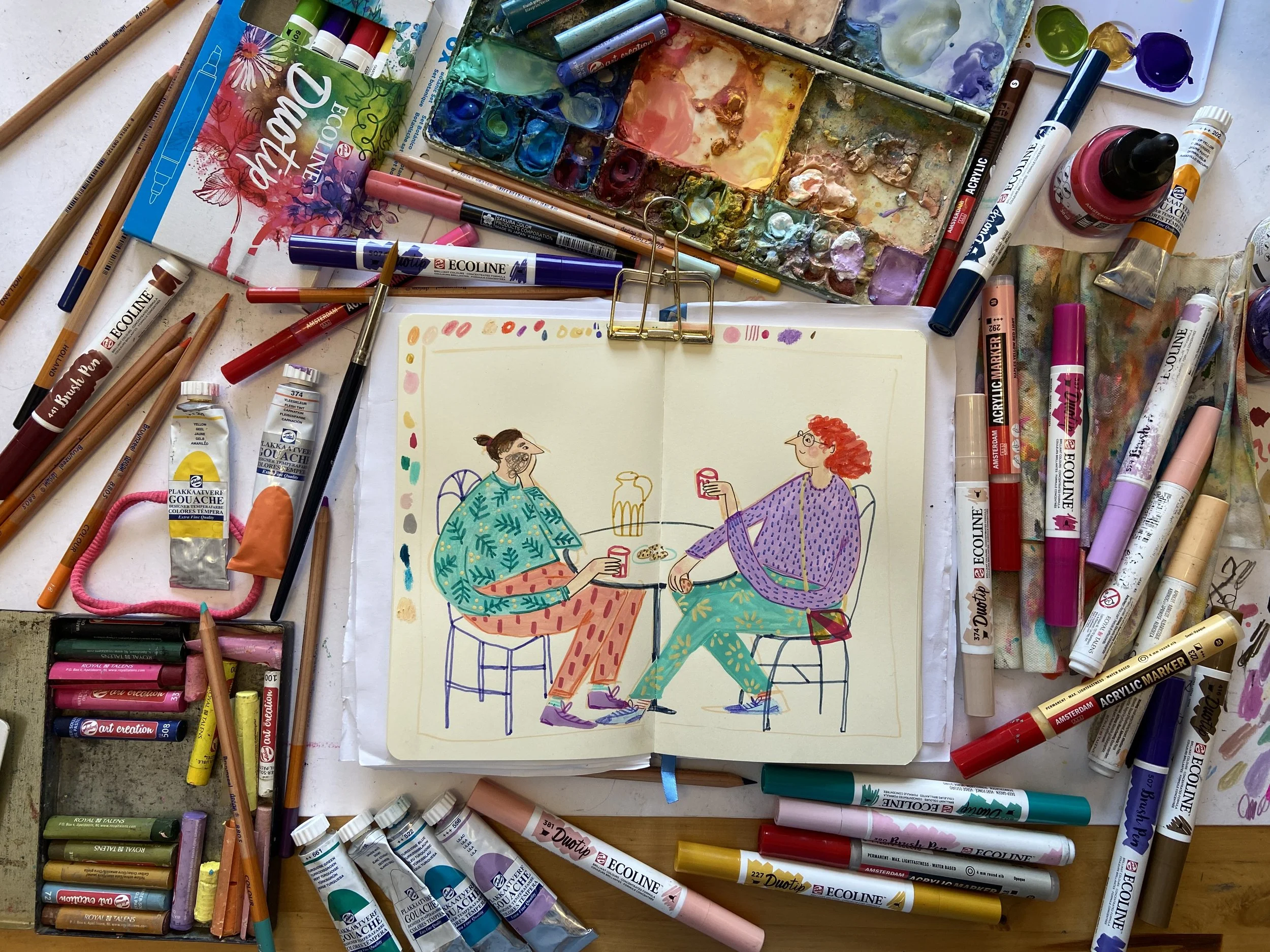 Sketchbook — Sarah van Dongen Illustration