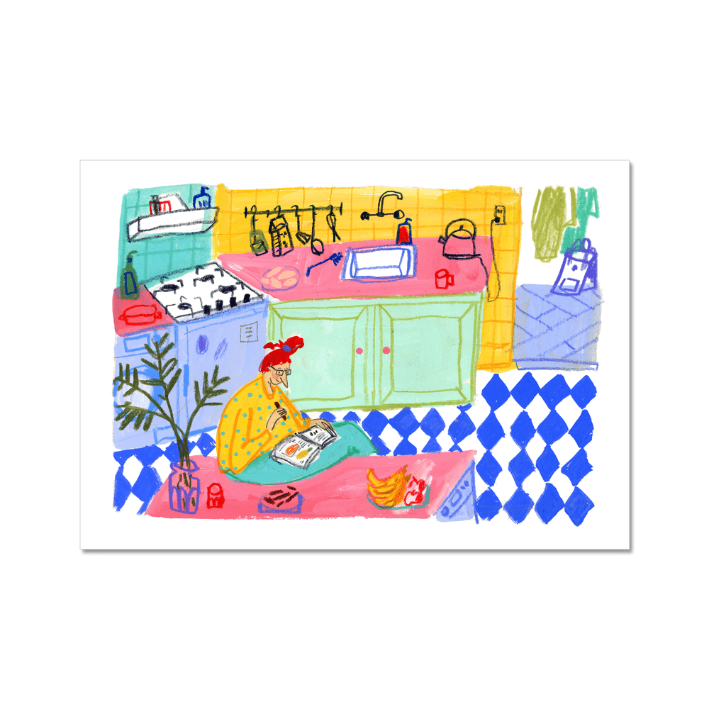 Kitchen Snack — Sarah van Dongen Illustration