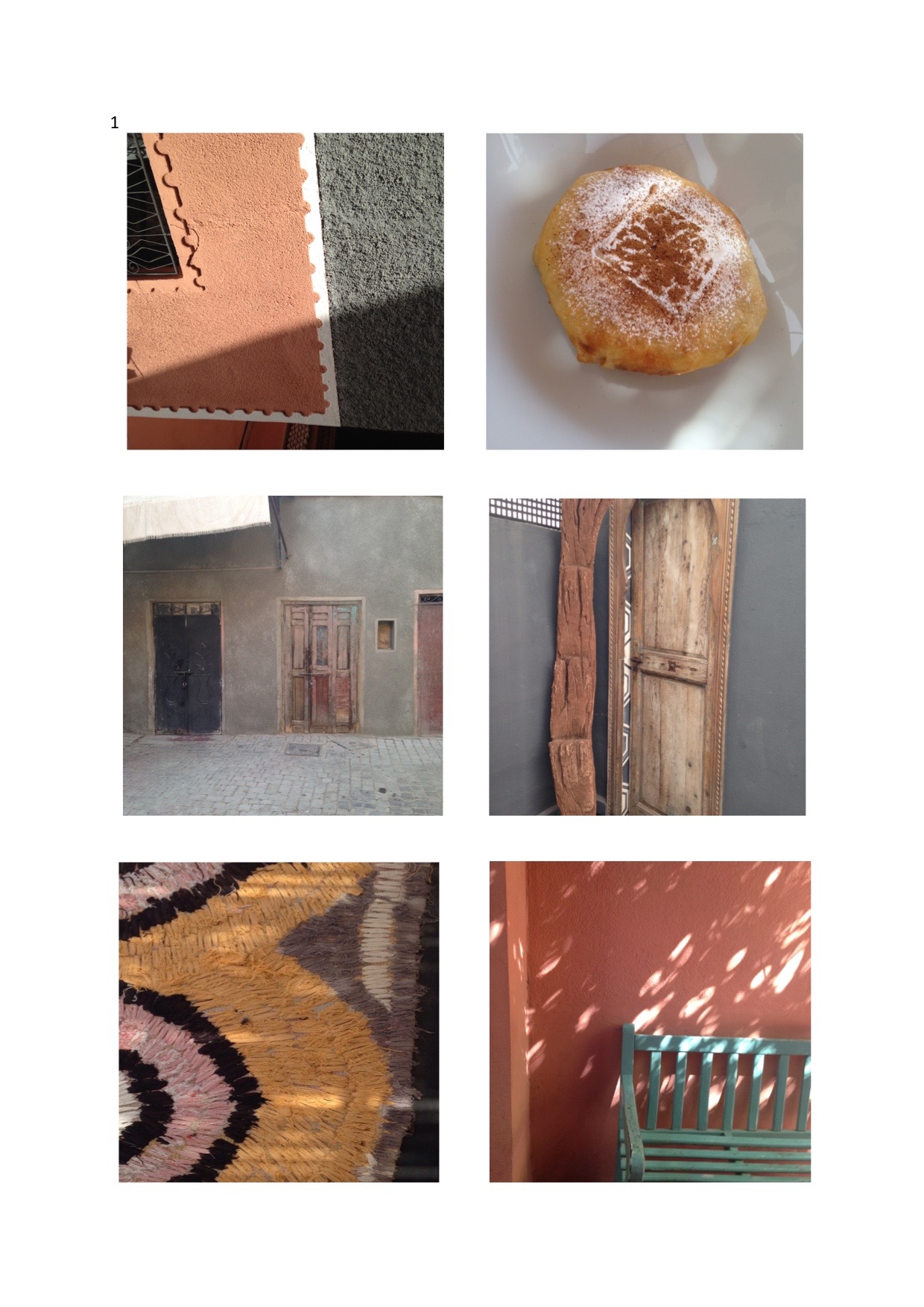 IMPRESSIONS, Marakech 2018 color inspiration