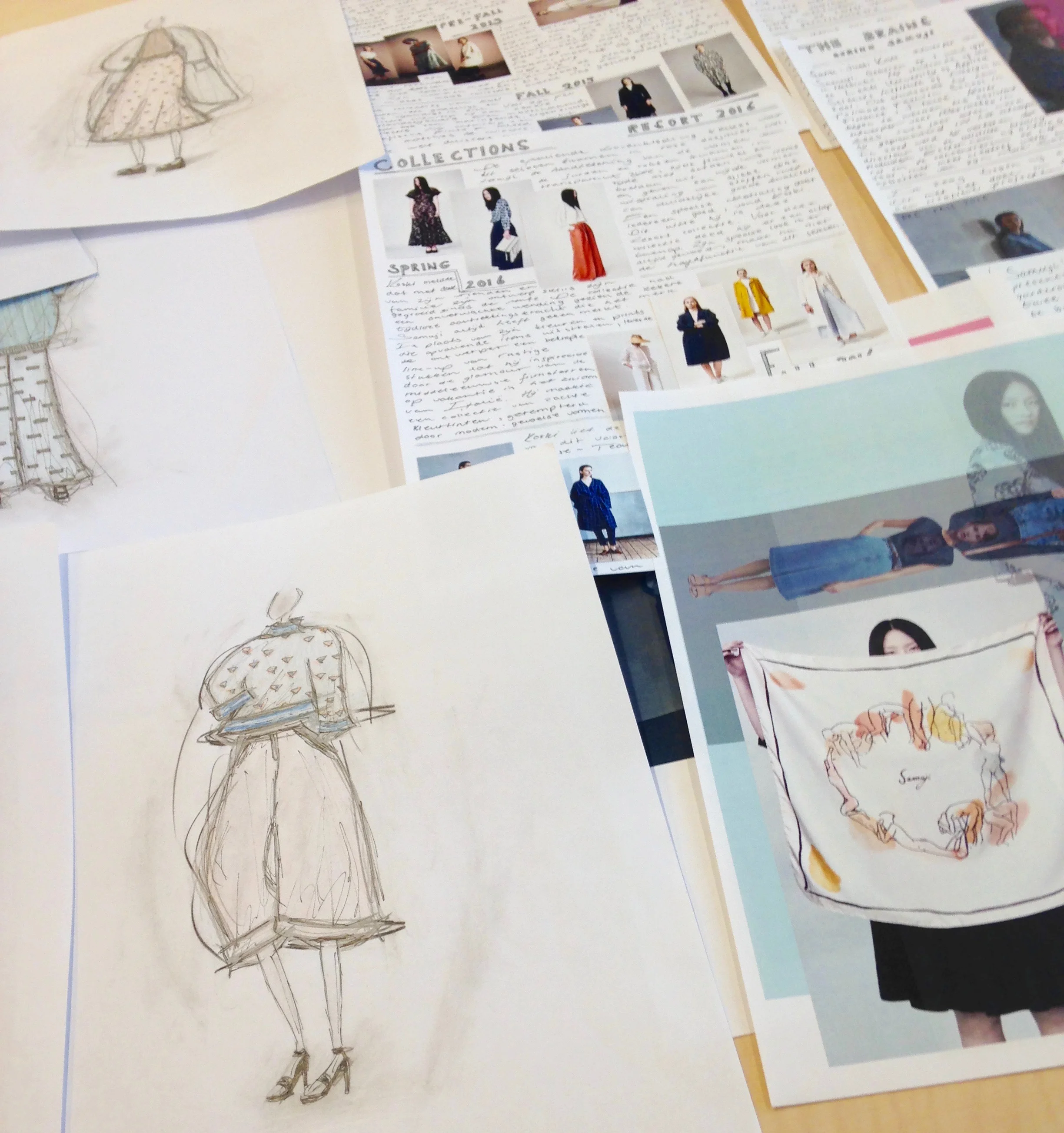 THE PROCESS The research, concept, target group and final collection.