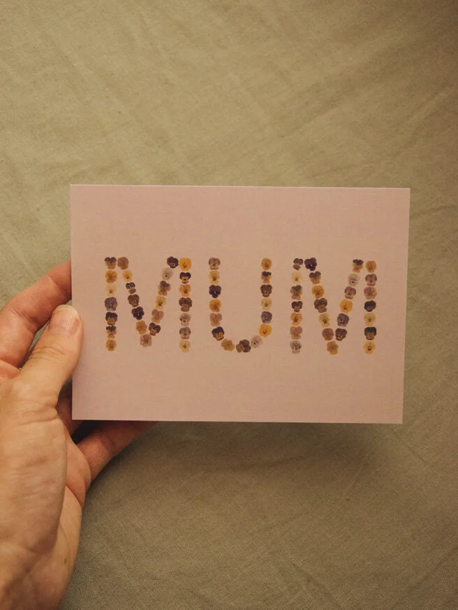 A6 postcard - Mother's Day