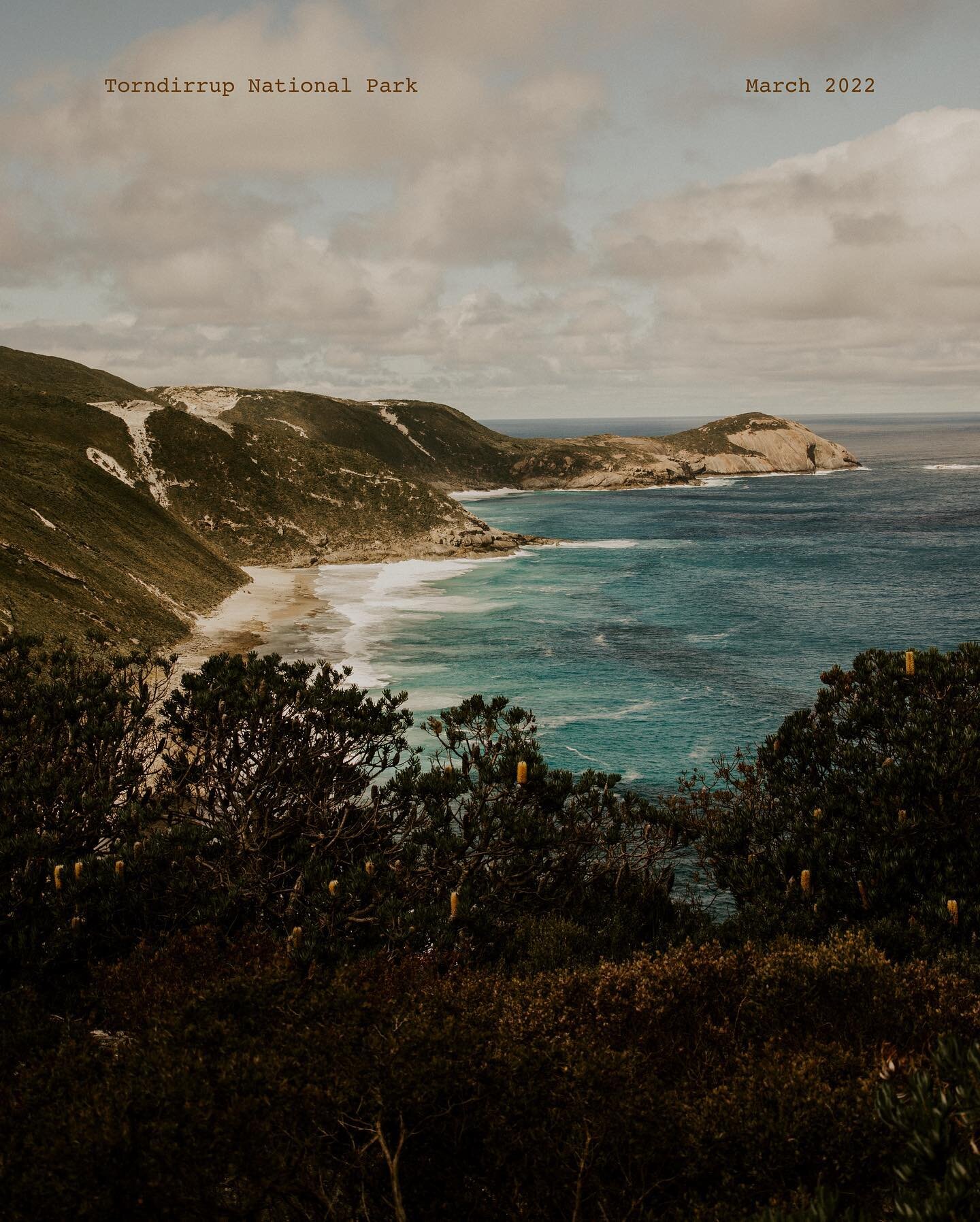 The wild South Coast &mdash; we had planned to make it out to that far point but the track is closed for maintenance until August which was a bit of a bummer but it just means we will have to go back. Southern memories 🌟 March 2022