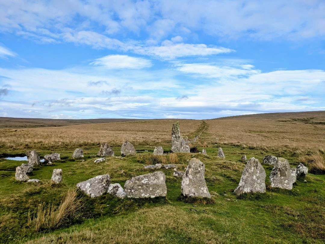 Down Tor Stone Circle, Dartmoor, South Devon