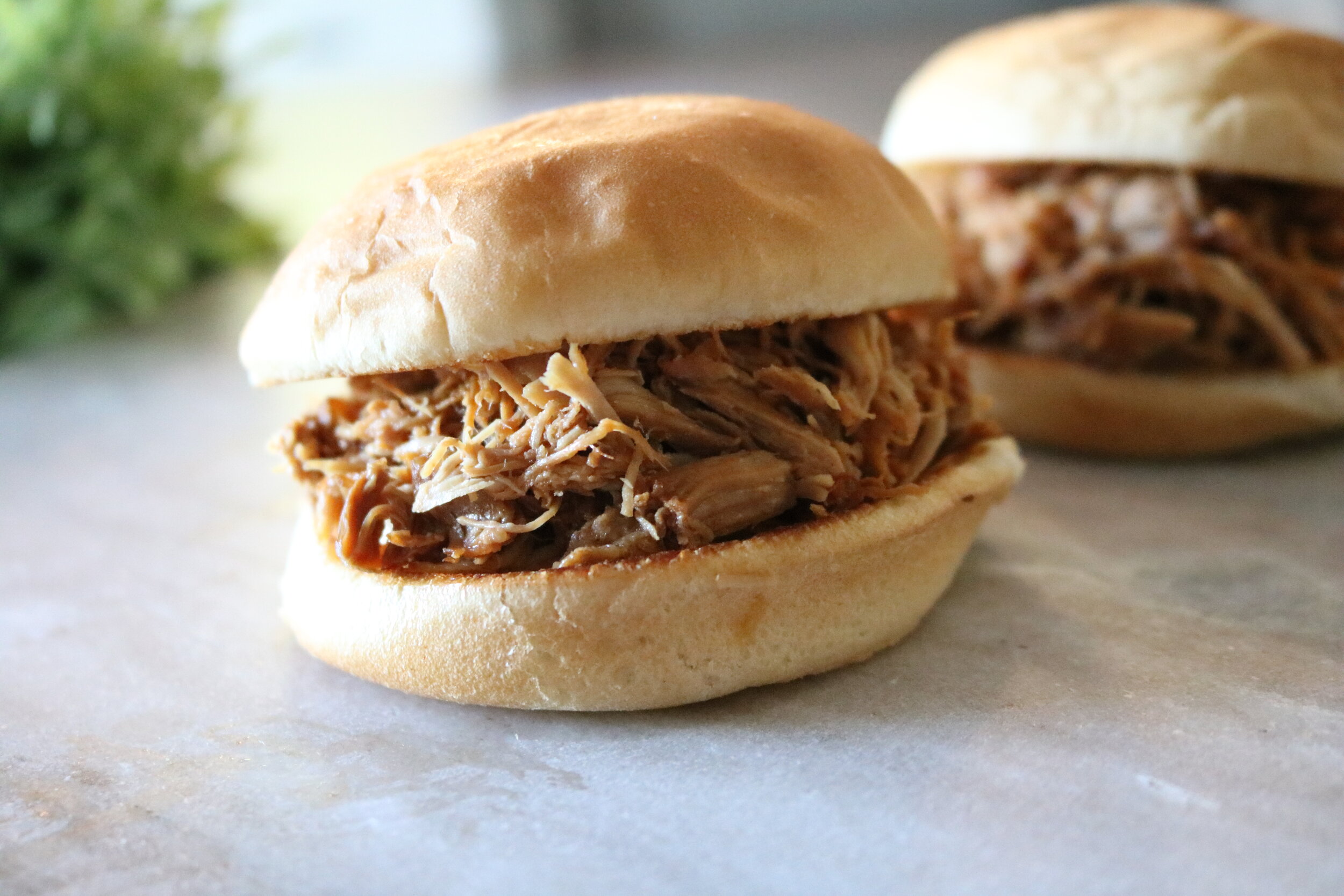 Slow Cooker BBQ Sandwich