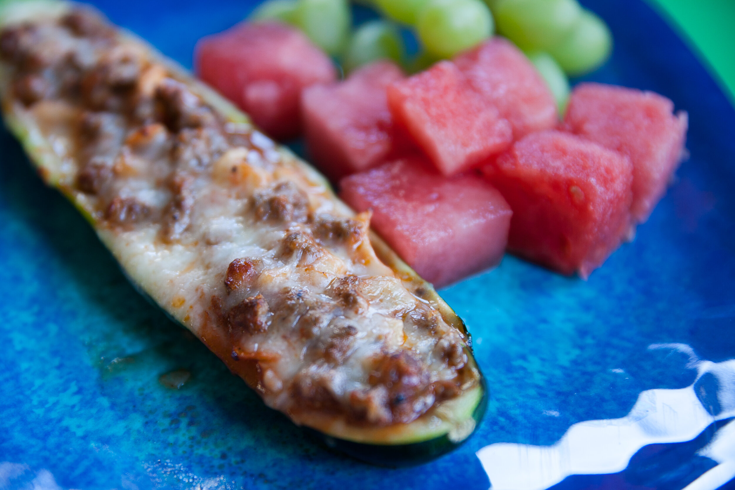 Zesty Zucchini Boats