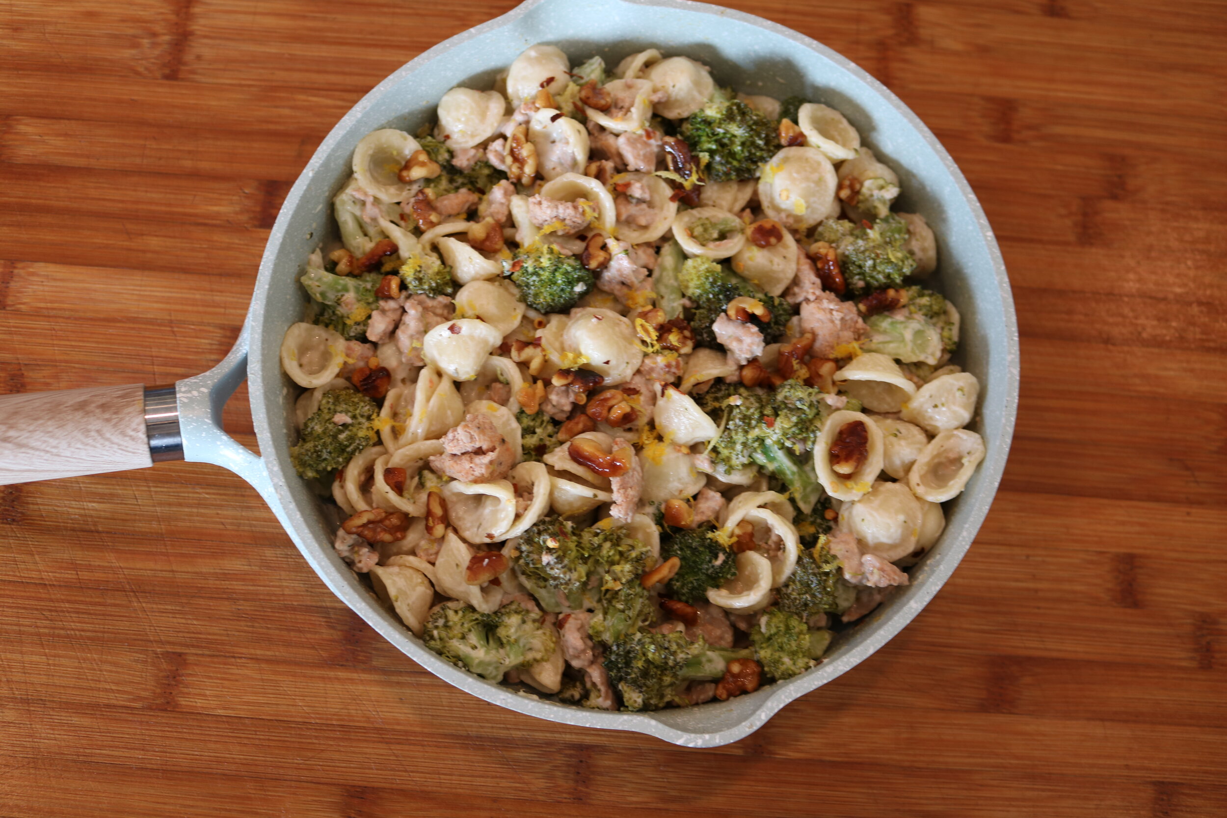 Orecchiette &amp;Sweet Turkey Sausage