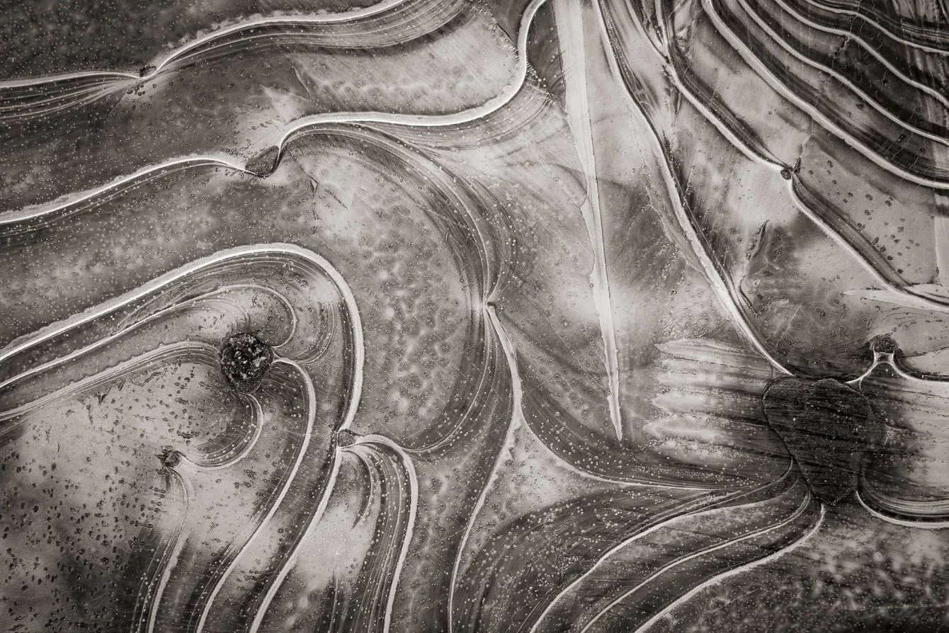 Quabbin Ice by James Hunt