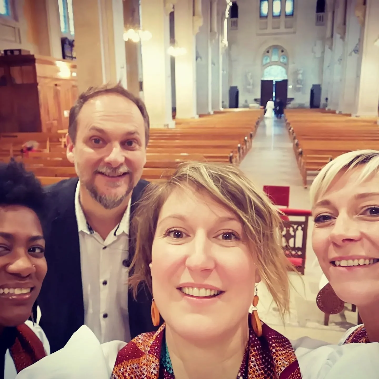 Premier mariage de 2024 pour Ananda. Merci &agrave; nos mari&eacute;s pour leur confiance. #gospel#music#wedding#anandagospel