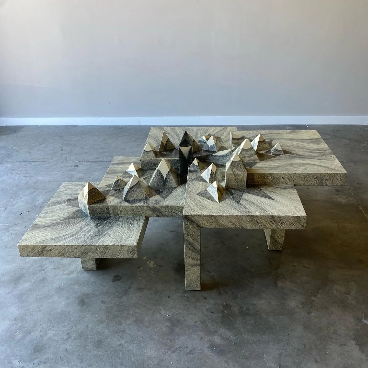 Sculptural Coffee Table, Edward Rokosz