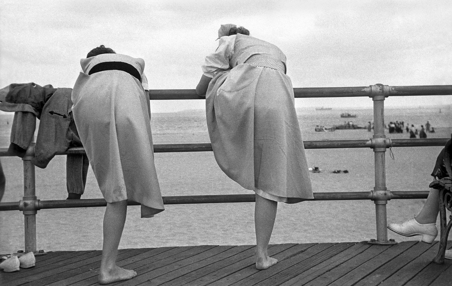 HAROLD FEINSTEIN, DEGAS CONEY ISLAND, 1950, COURTESY BIGAIGNON