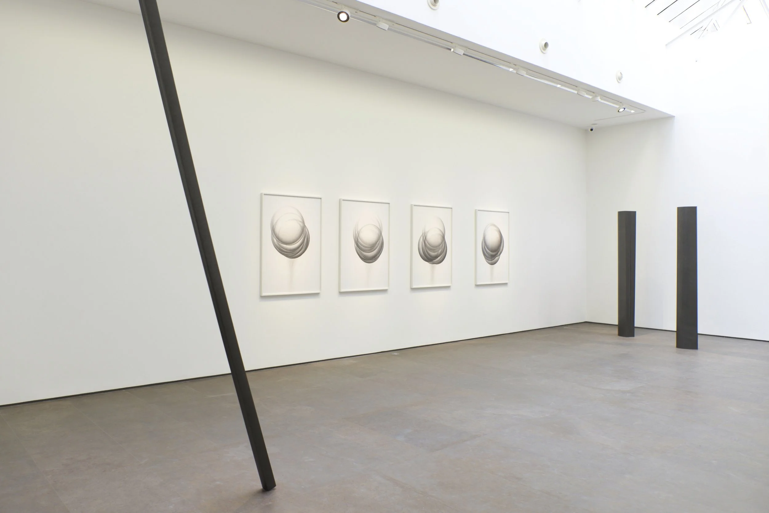 Vue d'installation de l'exposition personnelle "Présence", Bigaignon, 2026