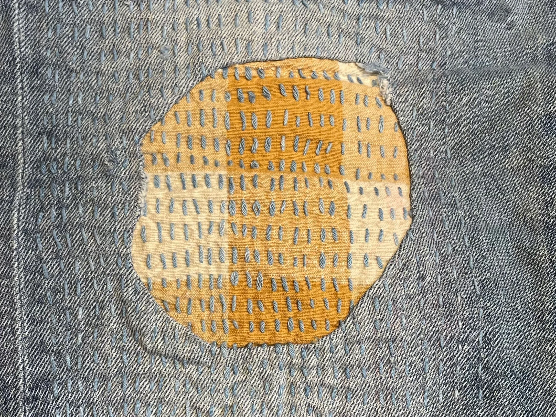 Sashiko Mending