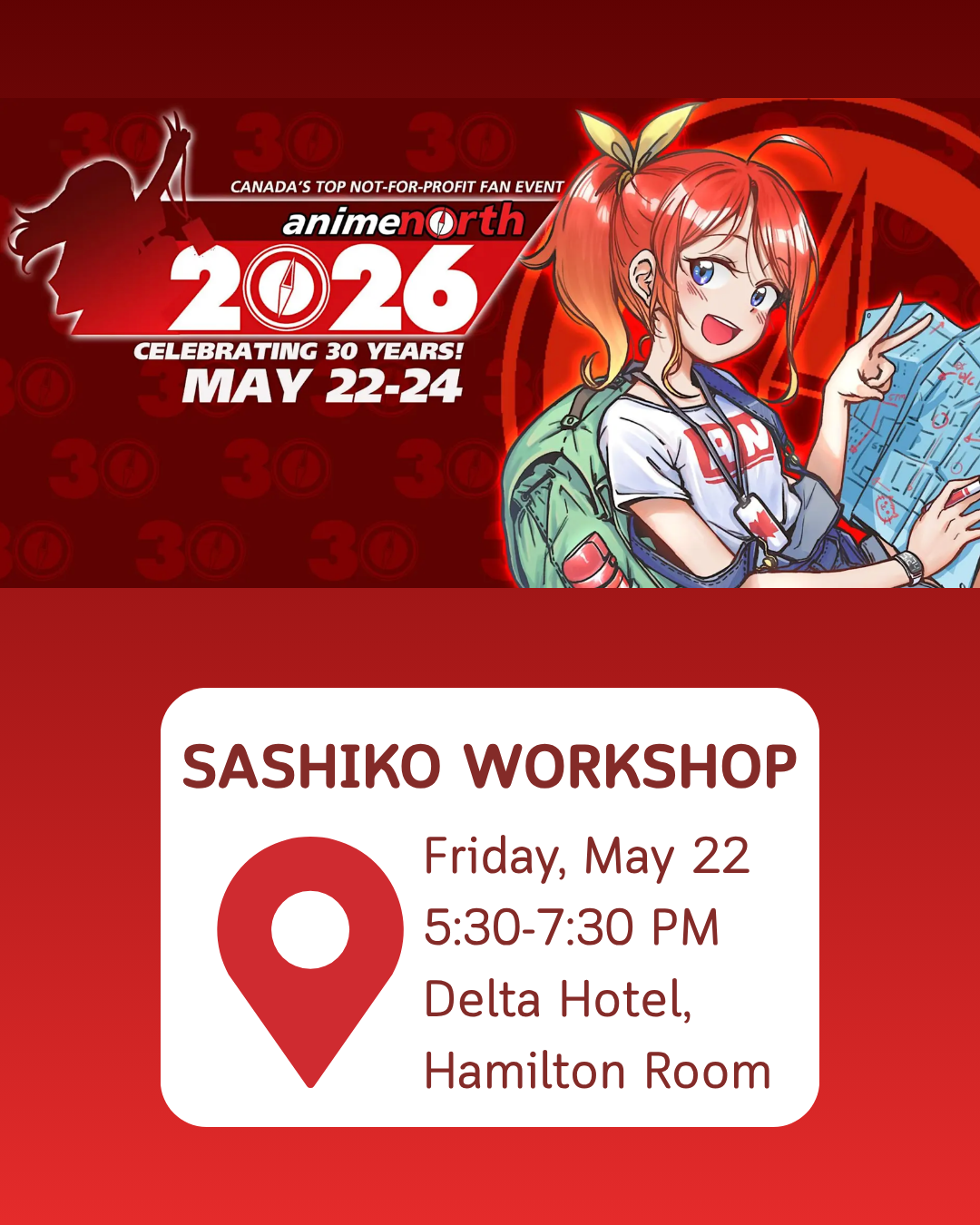 Sashiko at Anime North