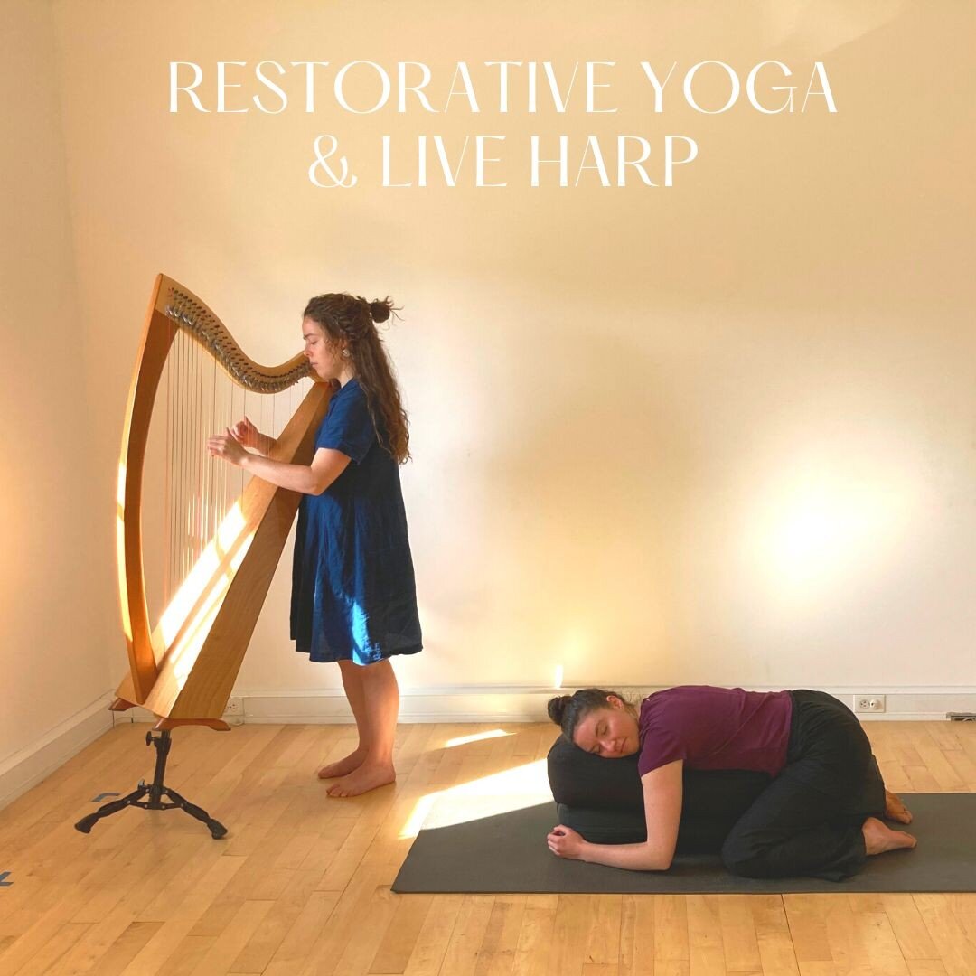 Restorative Yoga w/ Live Harp is Back!

Next Wednesday, November 16th at a new time, 6:30pm.

World got your nervous system in a disarray? Join us.

www.lifeworks-studio.com/classes