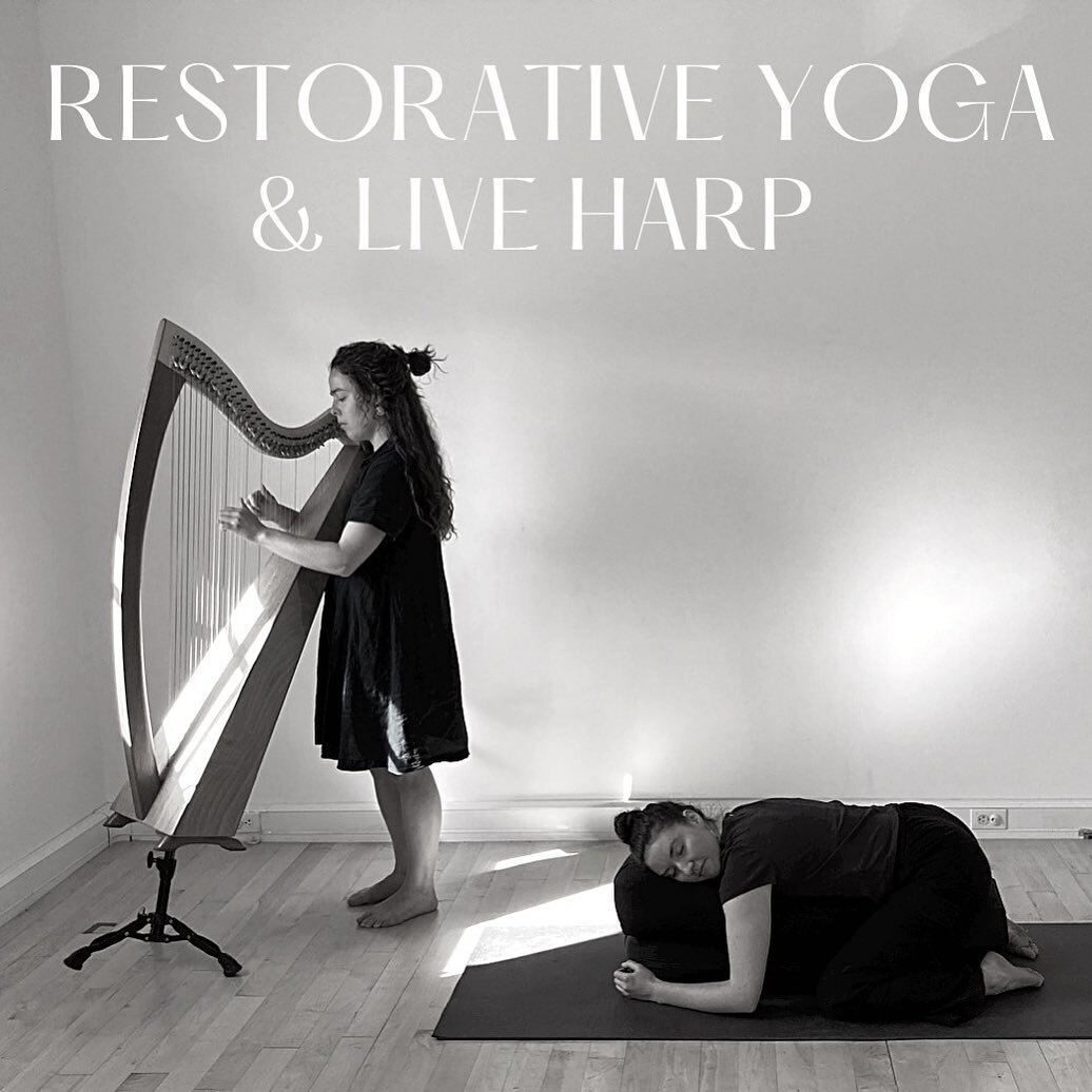 ✨Restorative Yoga w/ Live Harp ✨  Wednesday, December 14th at 6:30pm. Please join us, and sign up before hand to reserve your spot. This workshop fills quickly!

www.lifeworks-studio.com/classes #lifeworks #restorativeyoga #theberkshires #yogainthebe