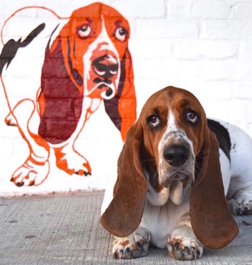 "Madame Mayor," 2021, Acrylic on Brick