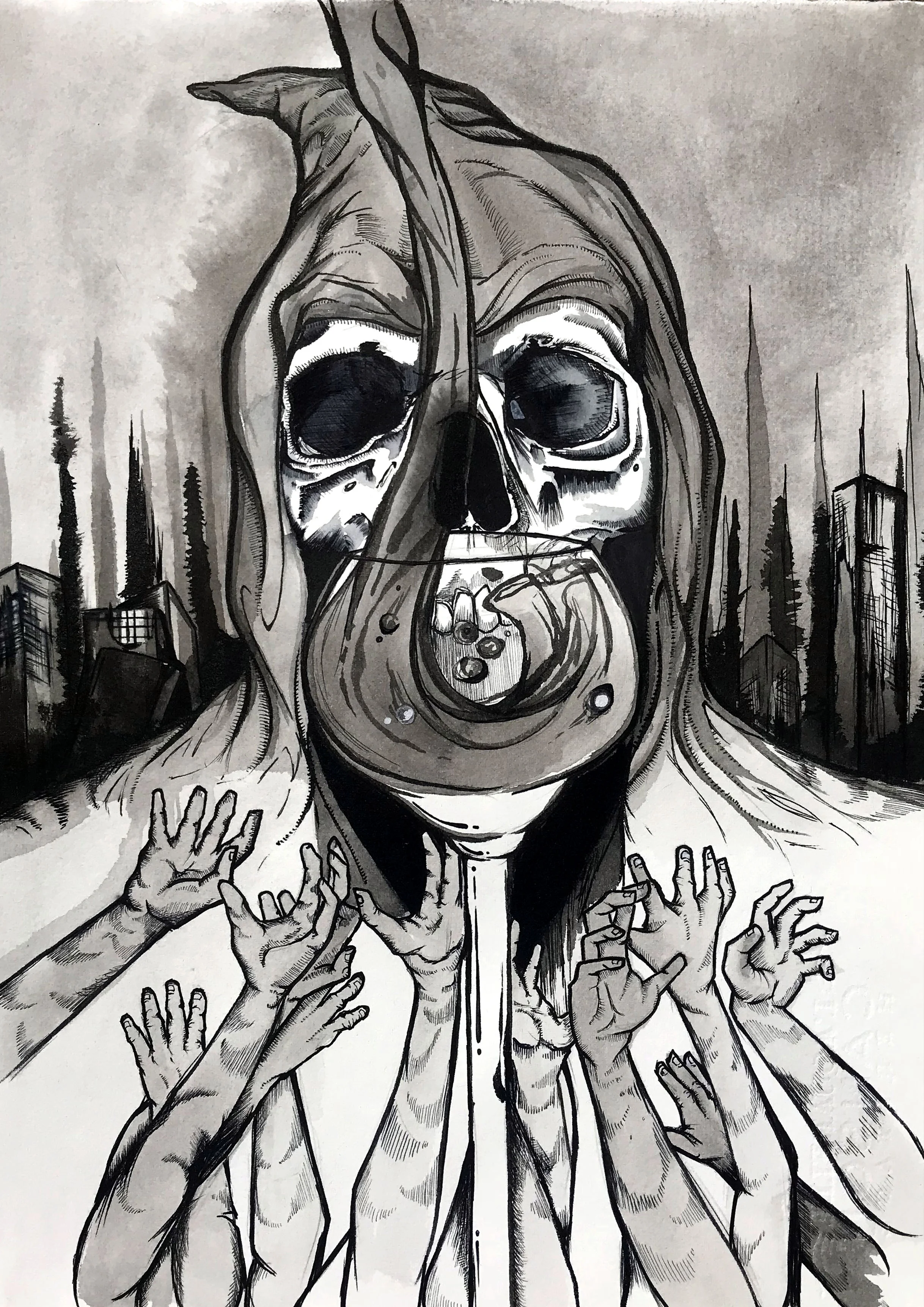Book Cover Design for david court’s “scenes of mild peril”