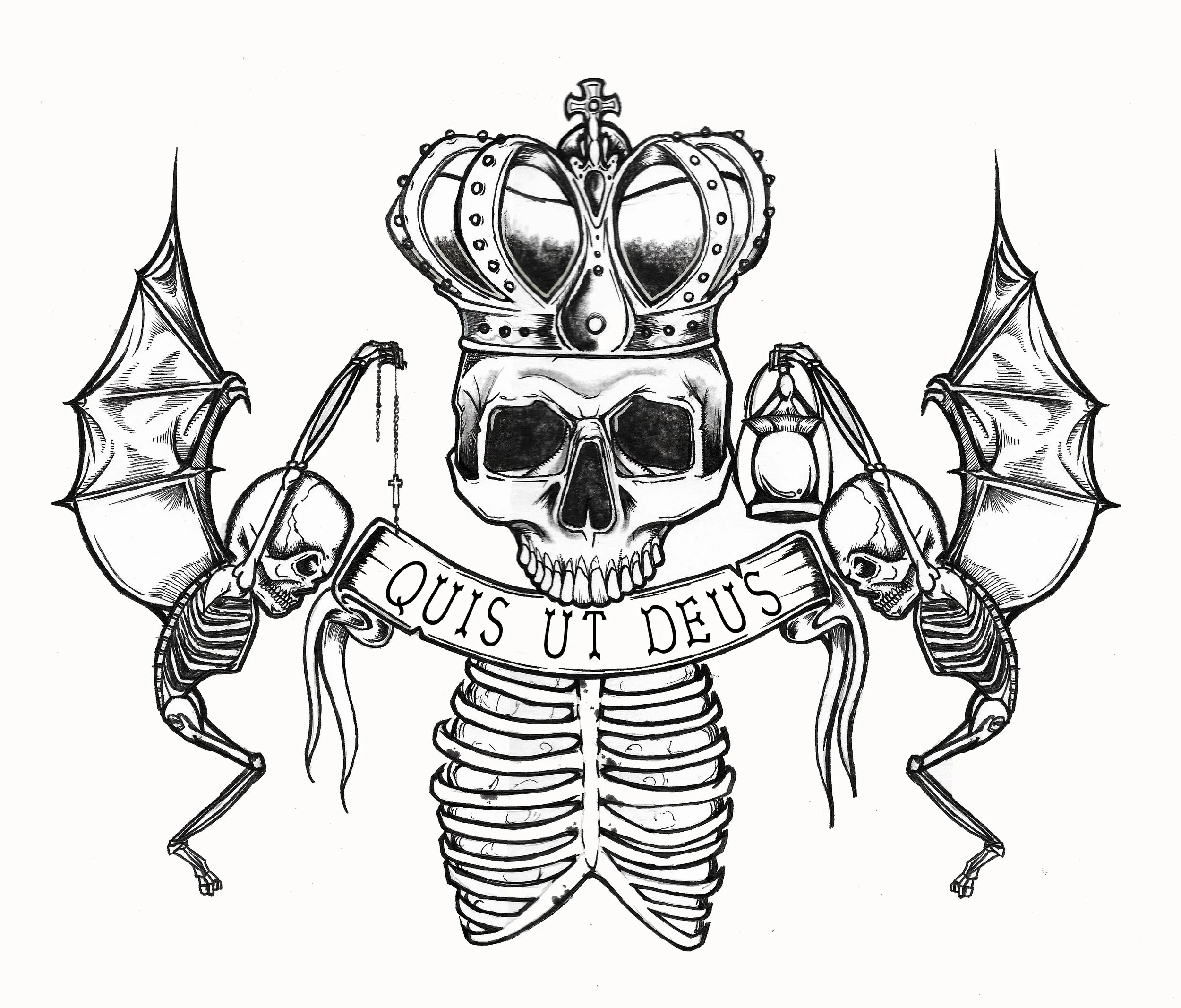 Inside cover used for unsaintly