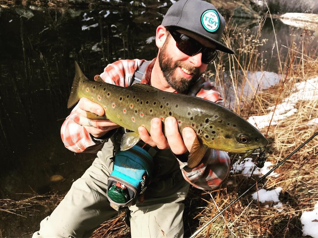 Found a couple #streamereaters today. #jigpig #thomasandthomasflyrods #nautilus #simms #smithoptics