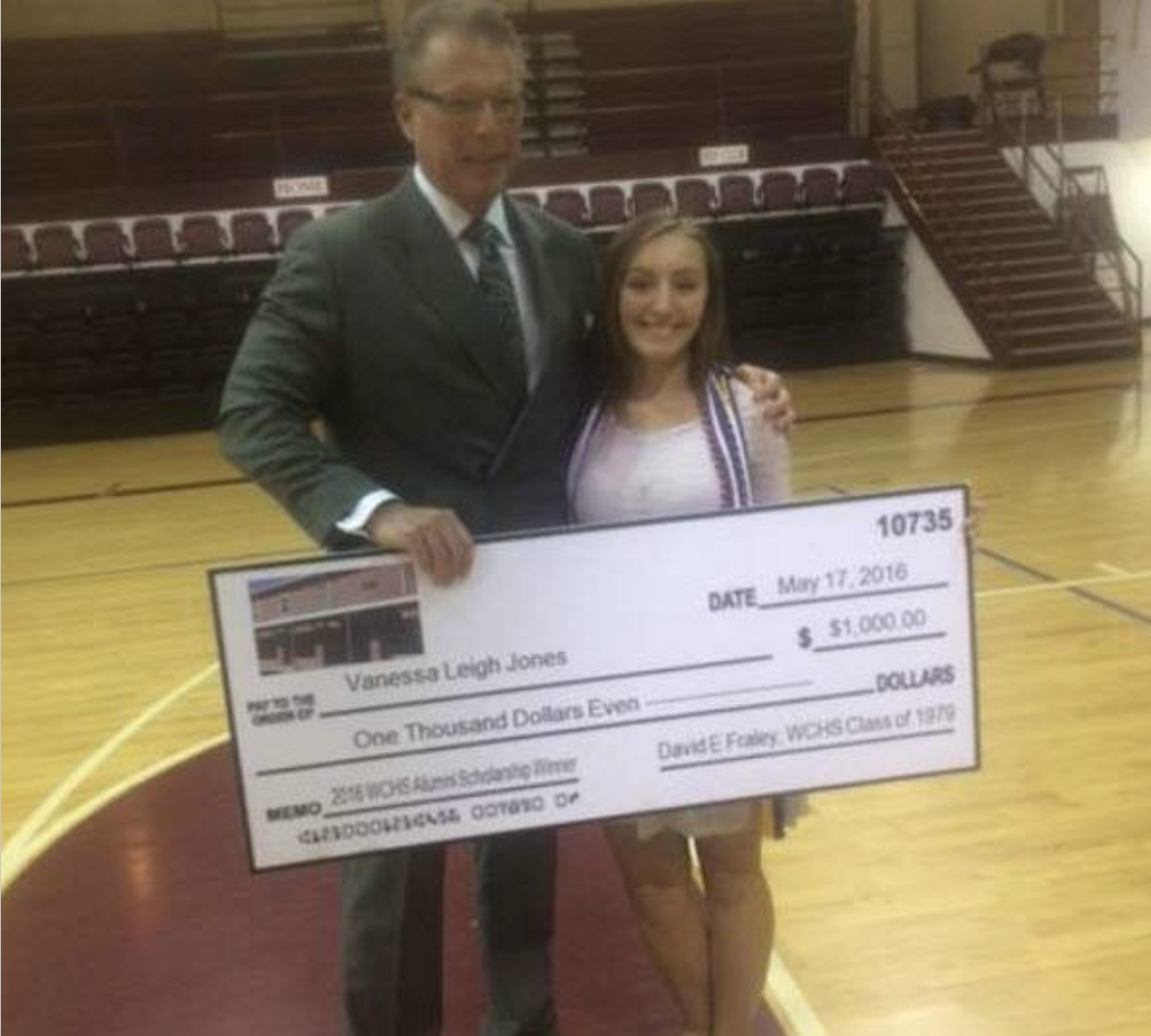 2016 Winner: Vanessa Jones