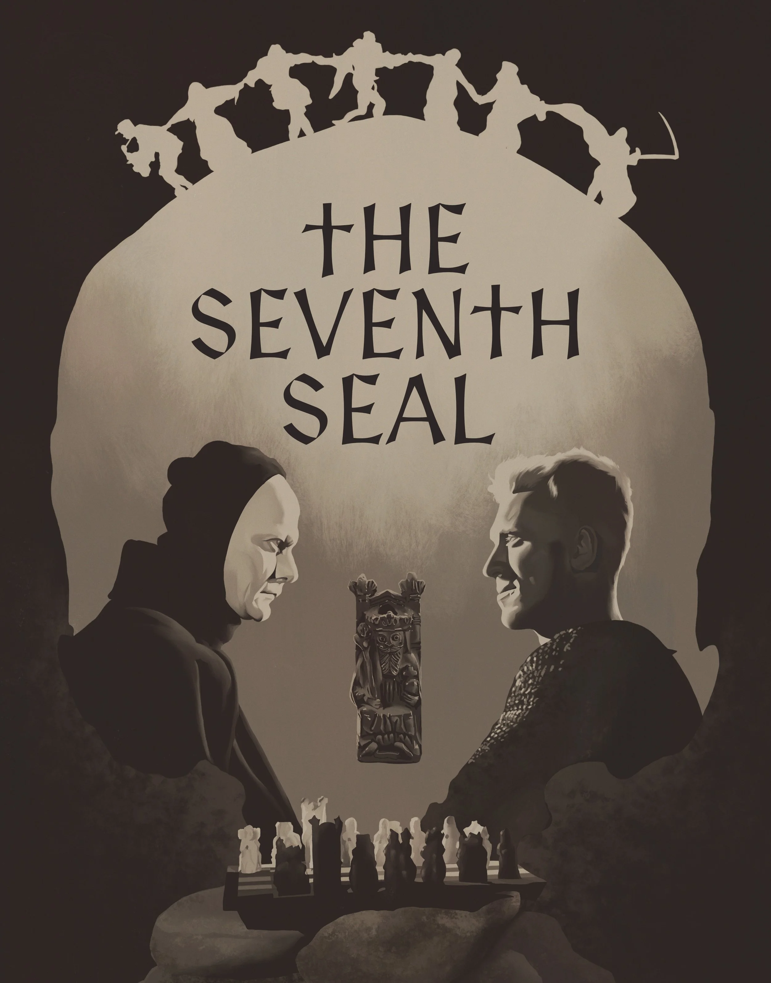 The Seventh Seal Alternative DVD Cover