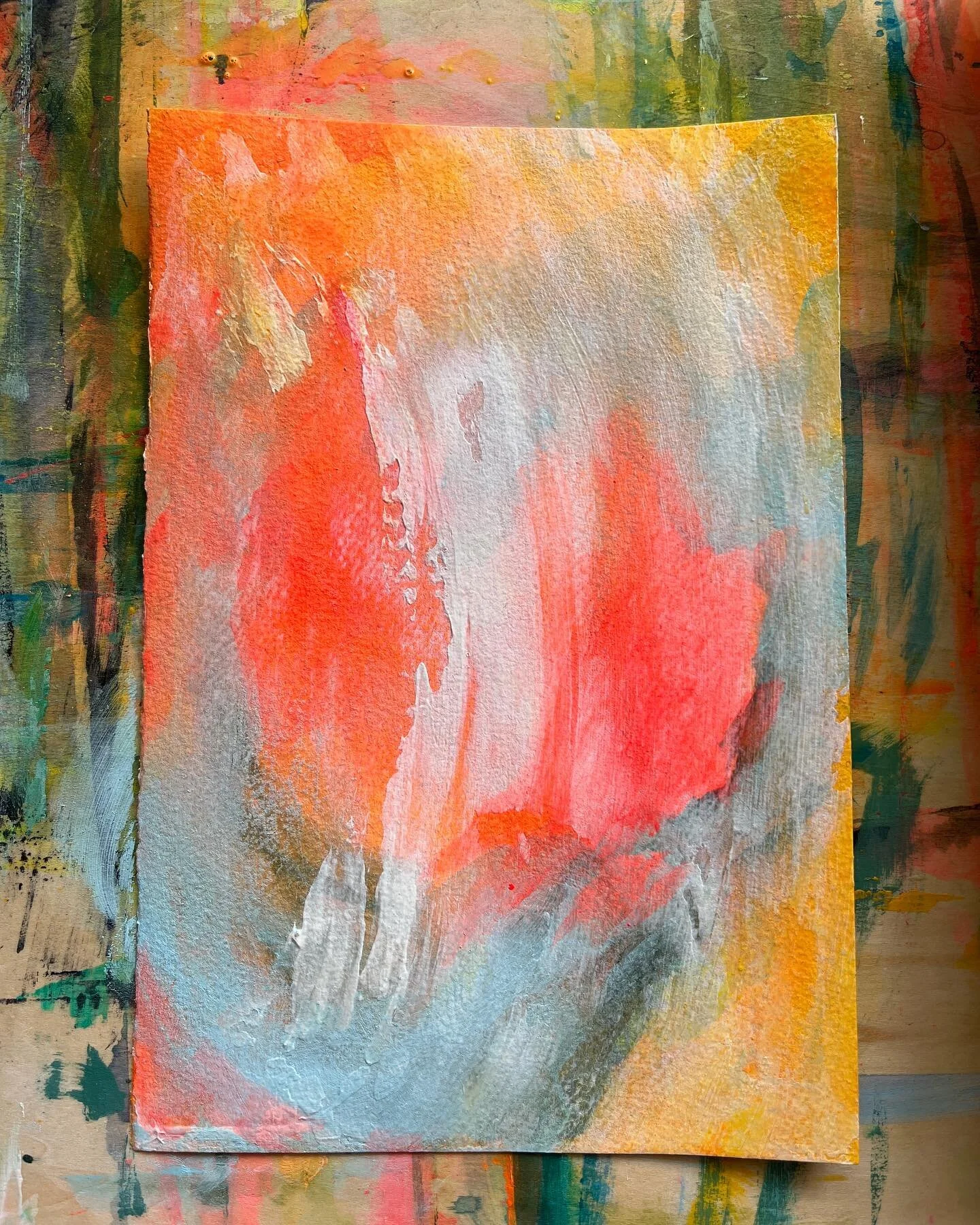 some finished pieces and some works in progress 💫