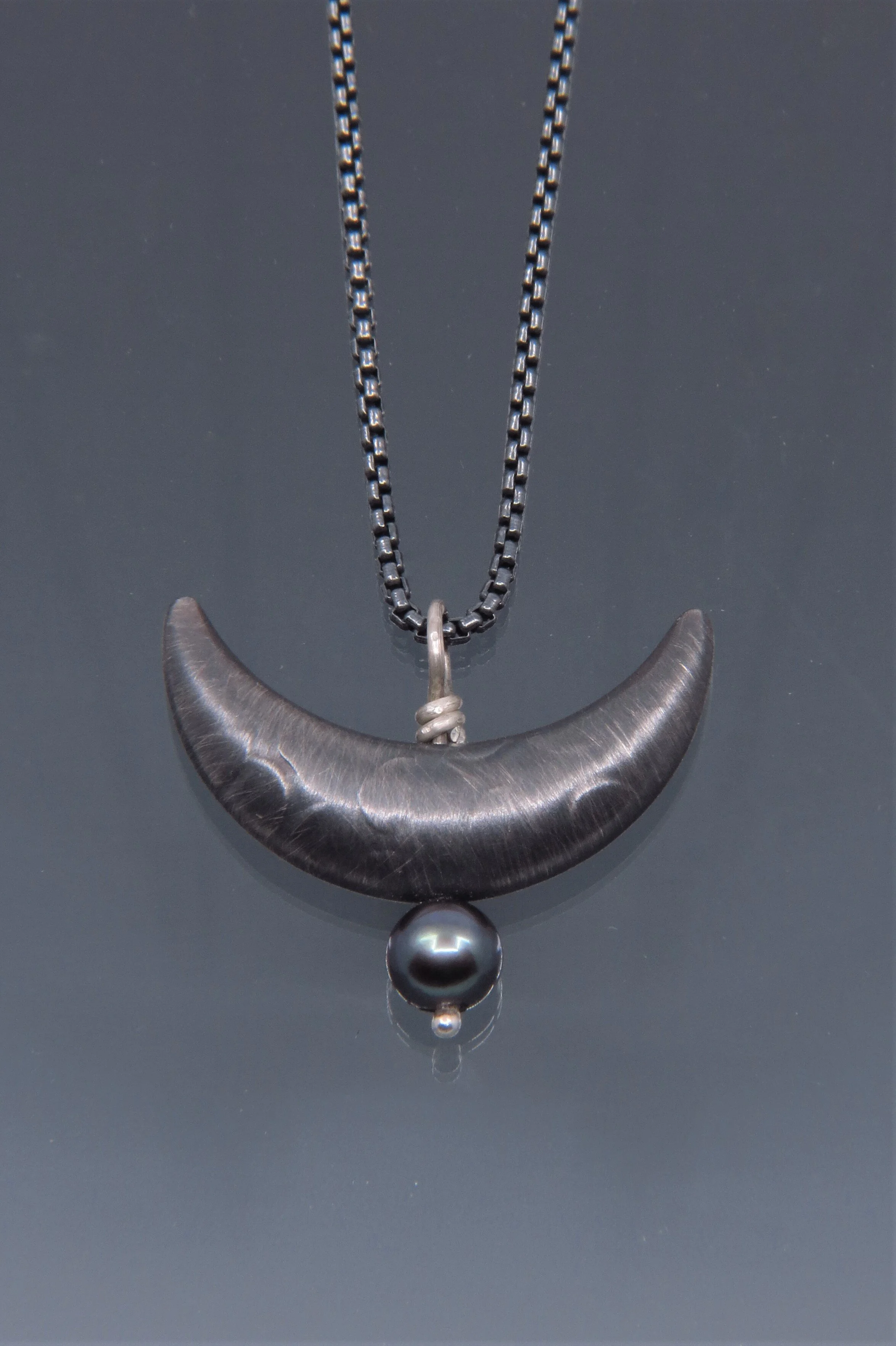 Medium Single Moon Pendant