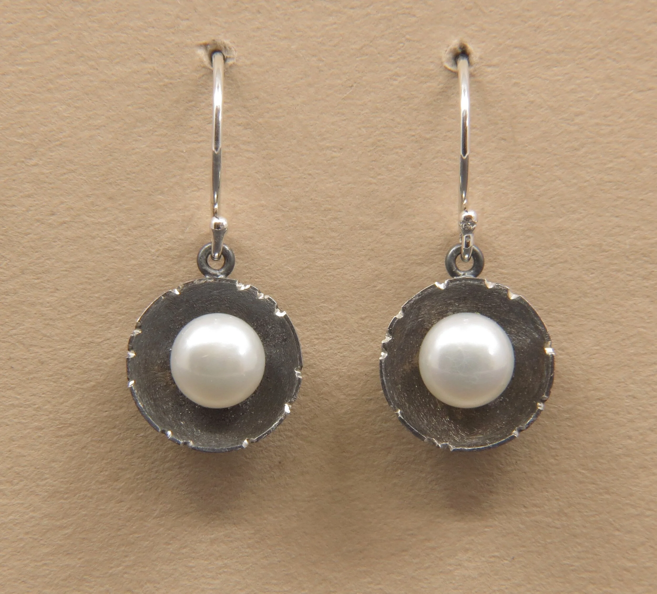 Pearl Earrings, Wire