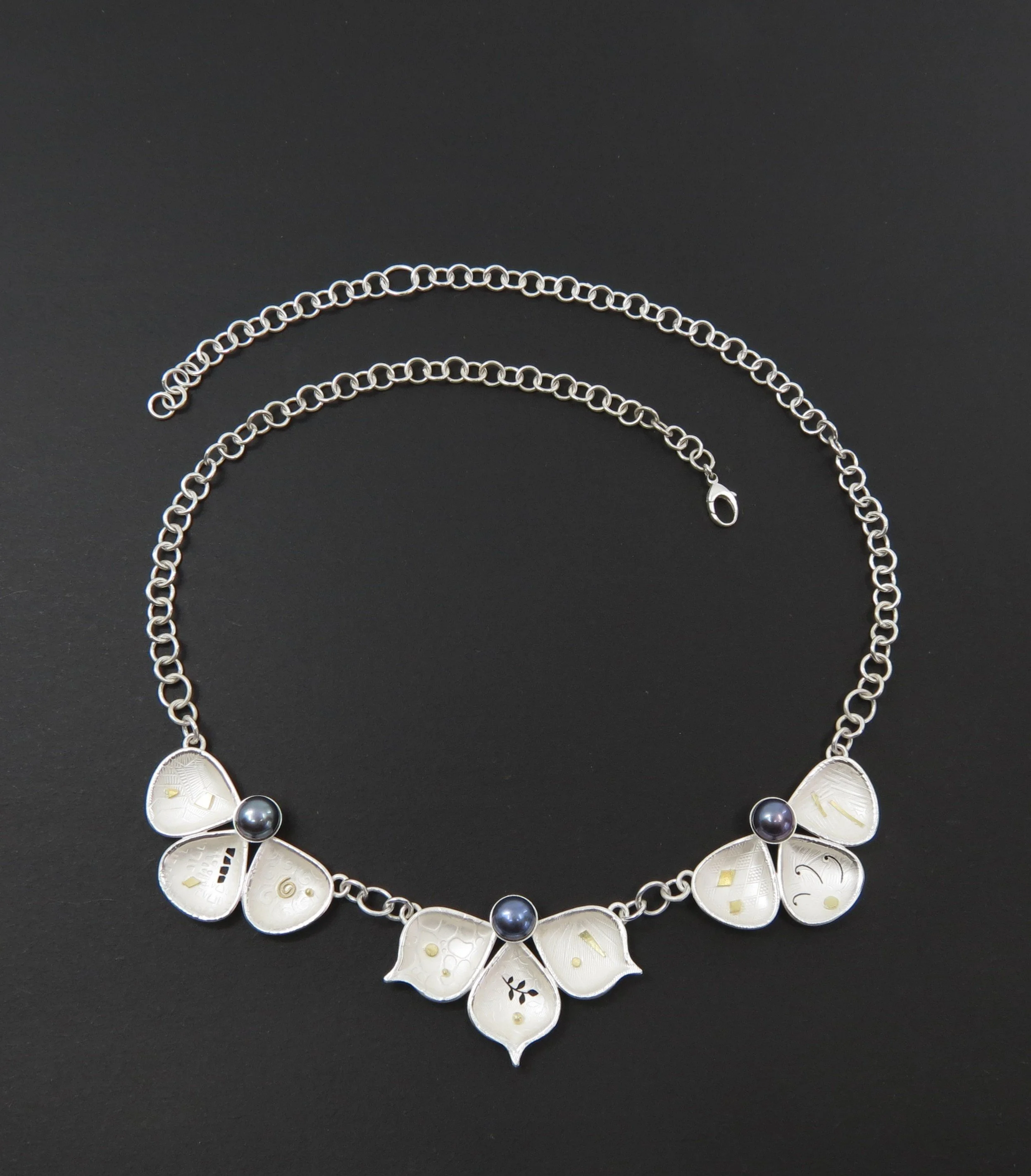 Three Leaves Necklace