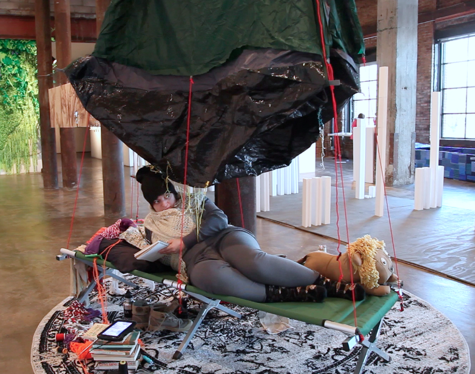 Temporary Habitat, 2017, detail