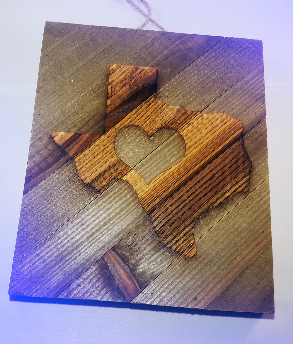 Engraved Wood