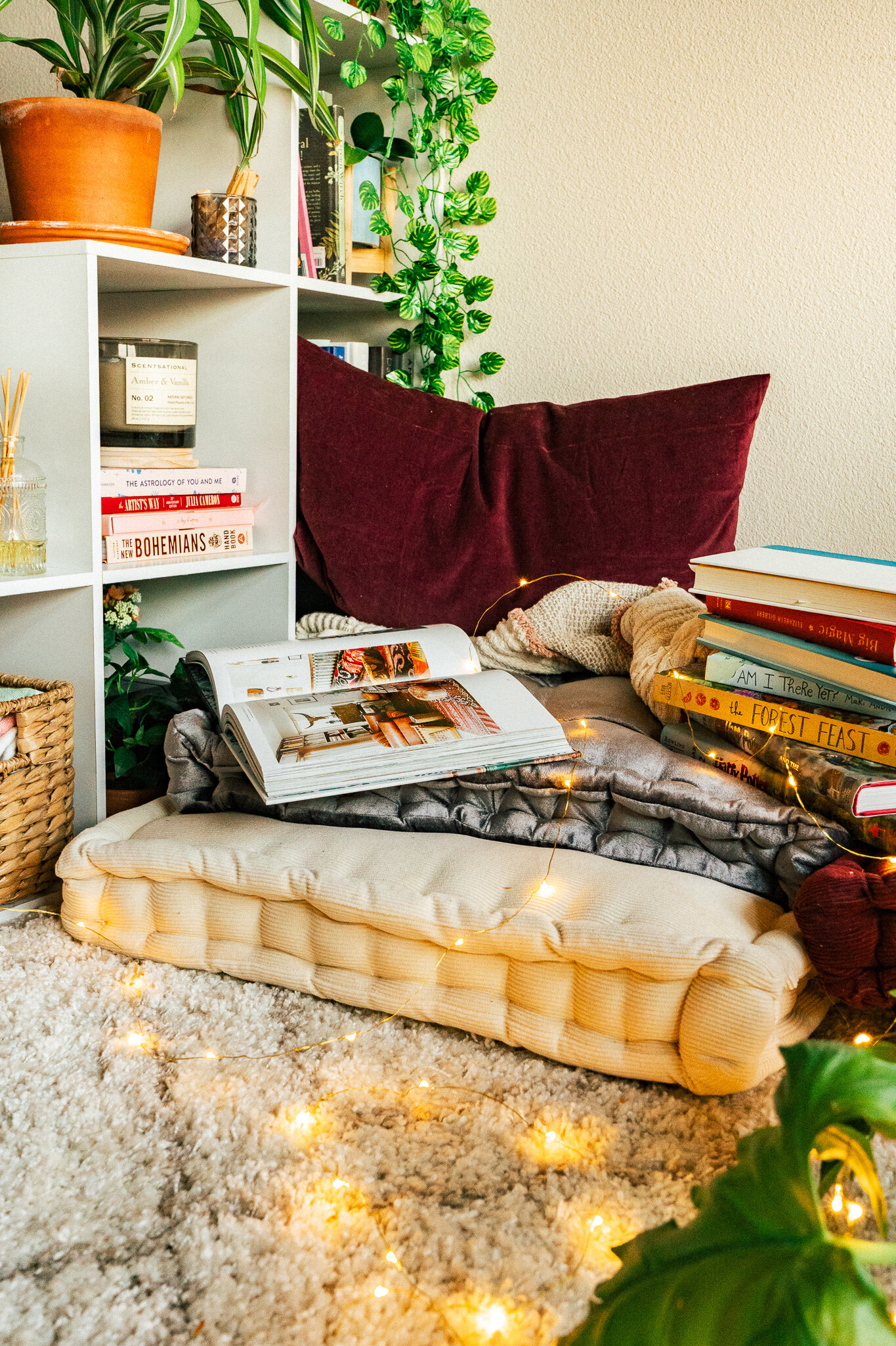 My Cozy Bohemian Reading Corner — My Moonstone Kitchen