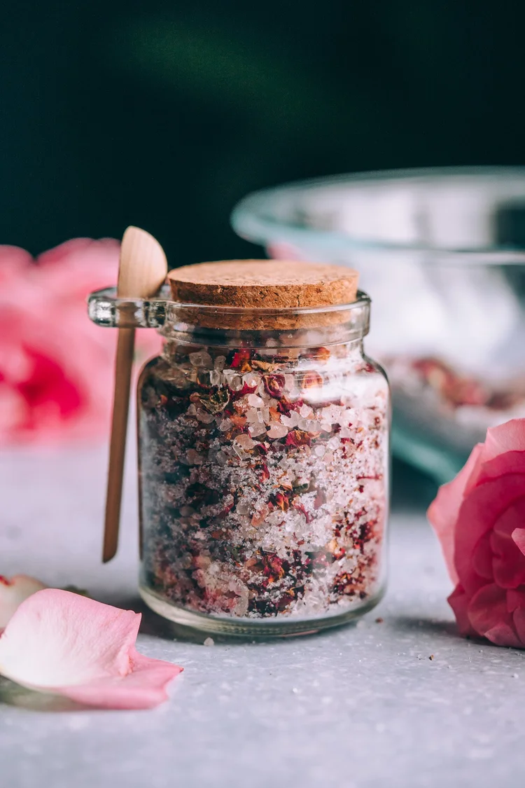 Rose Bath Salts — My Moonstone Kitchen