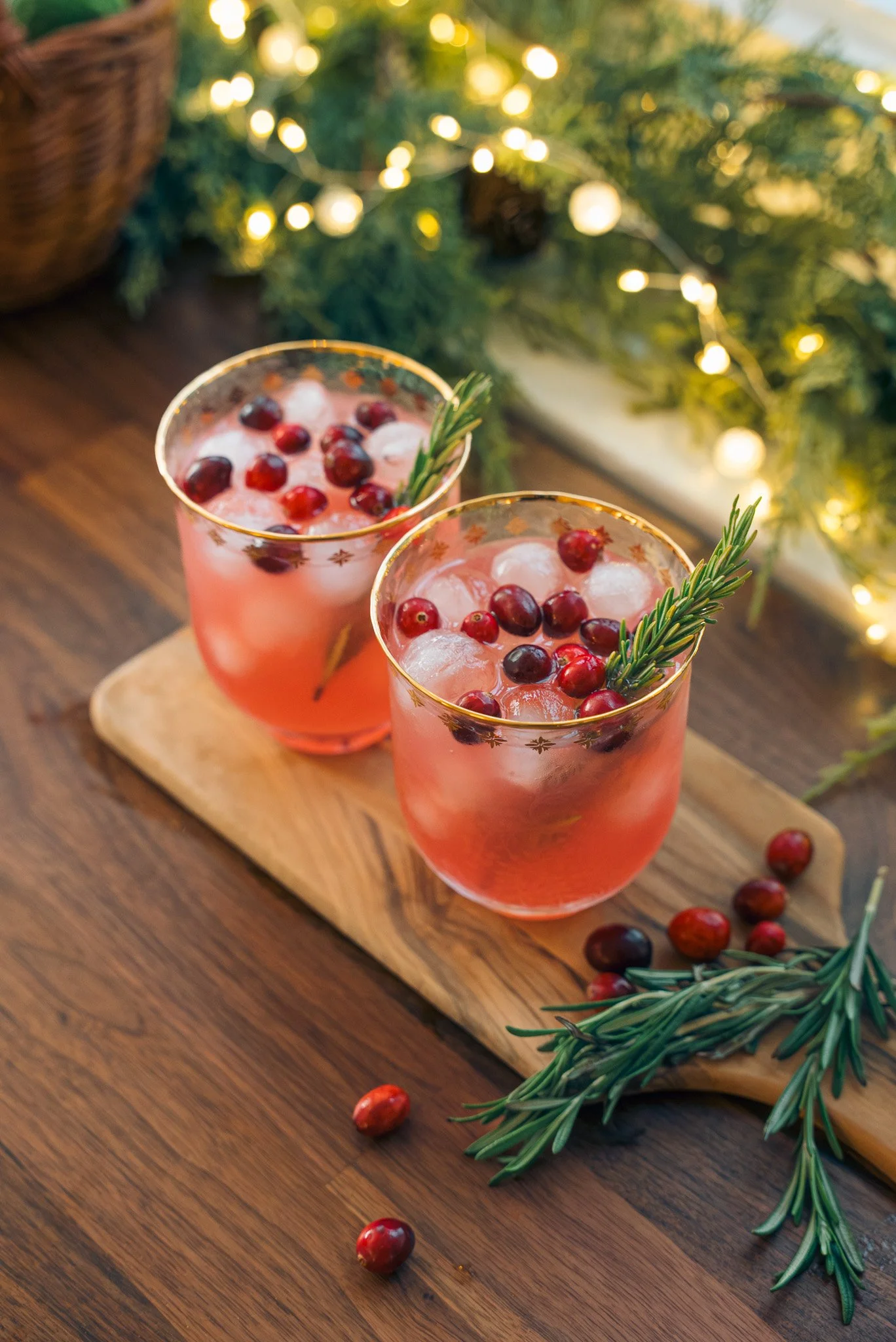 Holiday Cranberry Moscow Mule