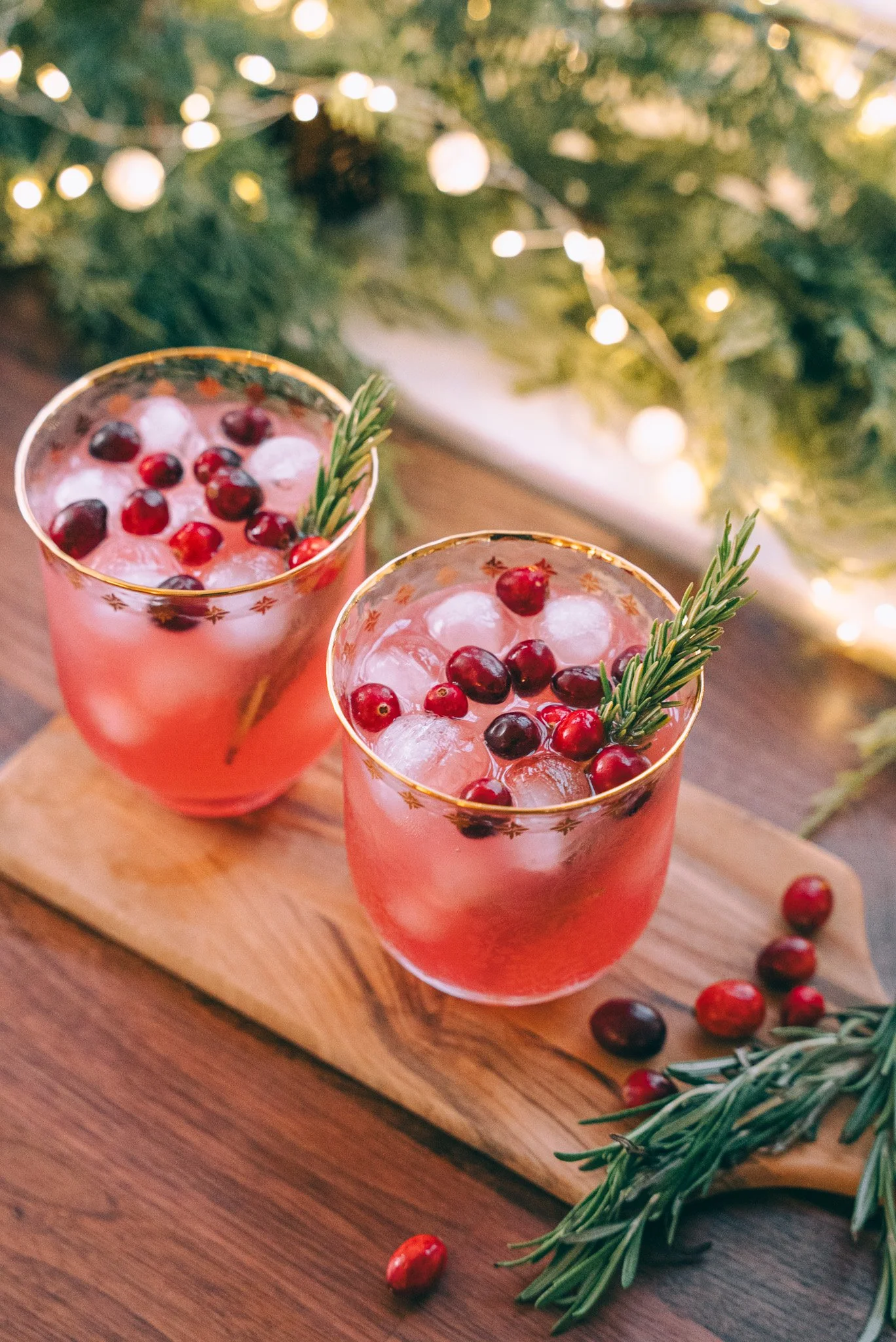 Holiday Cranberry Moscow Mule