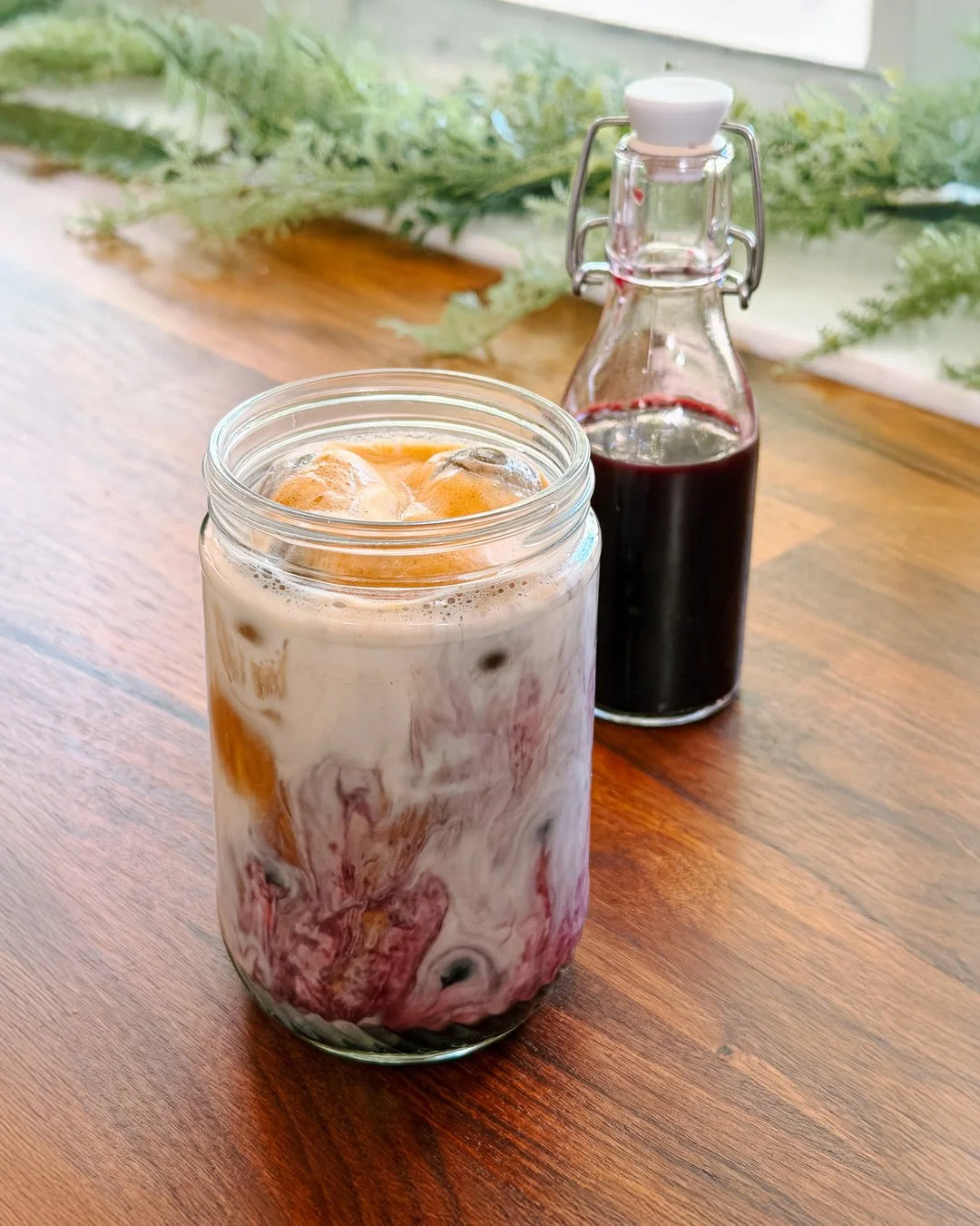 Blueberry Pie Latte